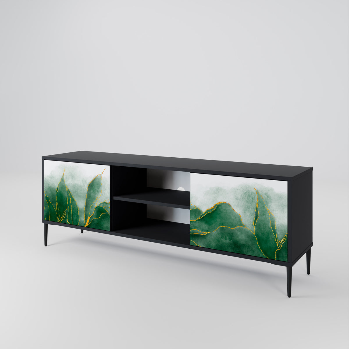 EXPENSIVE NATURE Dvoudveřový TV stolek