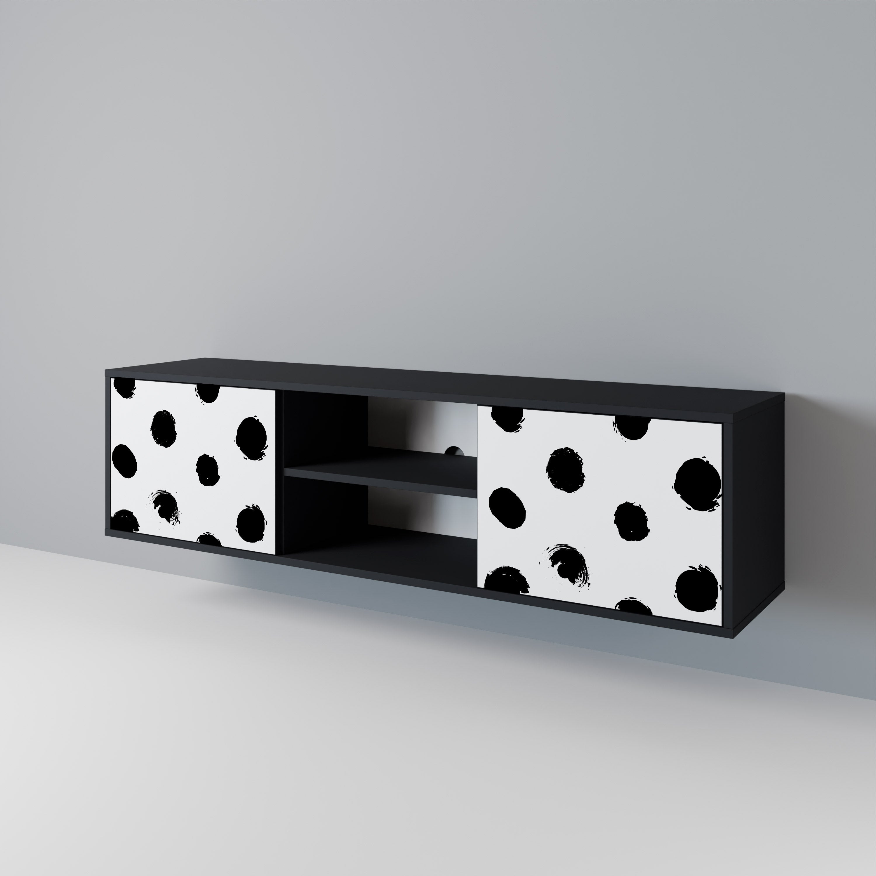 SLIPPING MINUTES 2-türiges TV-Lowboard