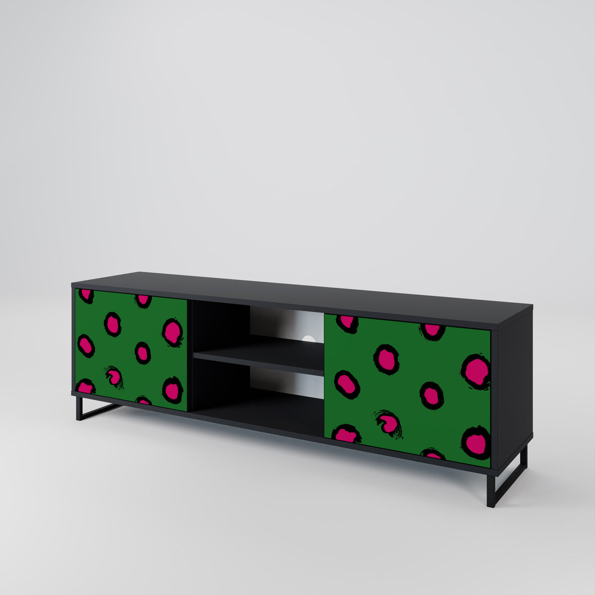 FUNKY SPOTS Έπιπλο τηλεόρασης 2-θυρών