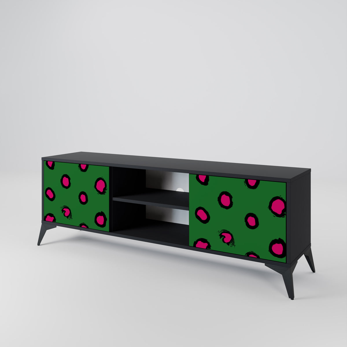 FUNKY SPOTS Έπιπλο τηλεόρασης 2-θυρών