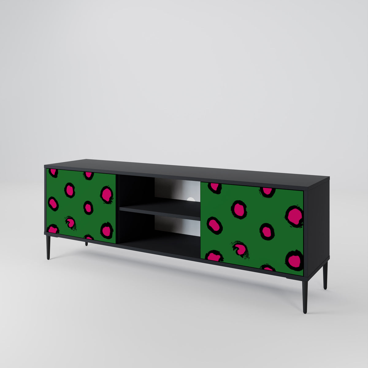 FUNKY SPOTS Έπιπλο τηλεόρασης 2-θυρών