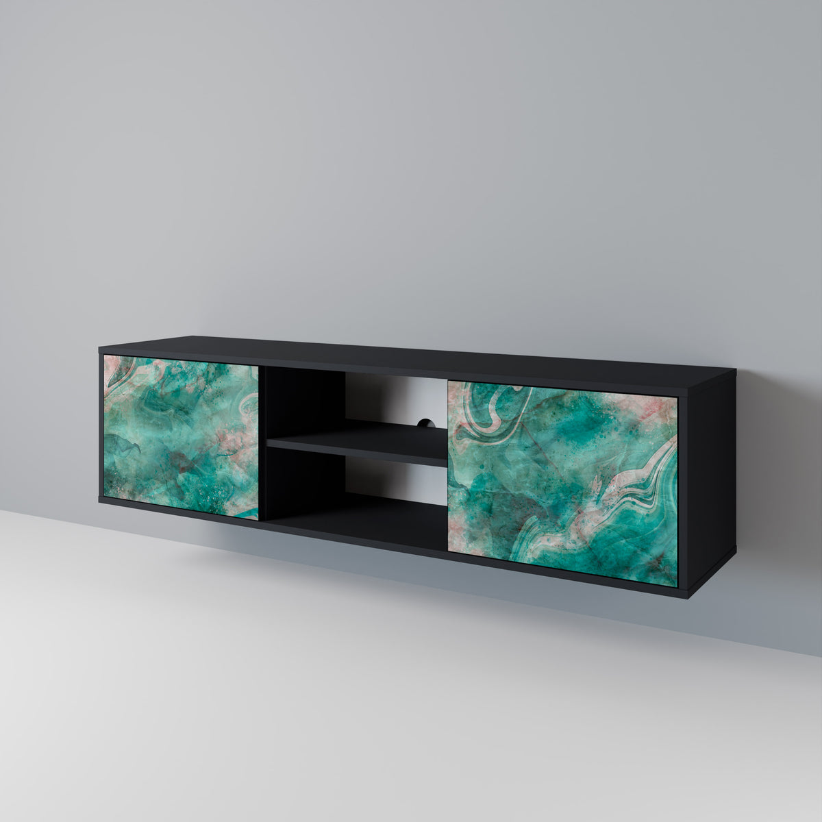 ABSTRACT ALCHEMY 2-türiges TV-Lowboard