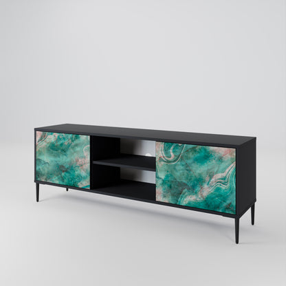 ABSTRACT ALCHEMY Mueble de TV de 2 Puertas