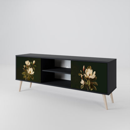 FLORAL NOIR TV-bänk med två dörrar