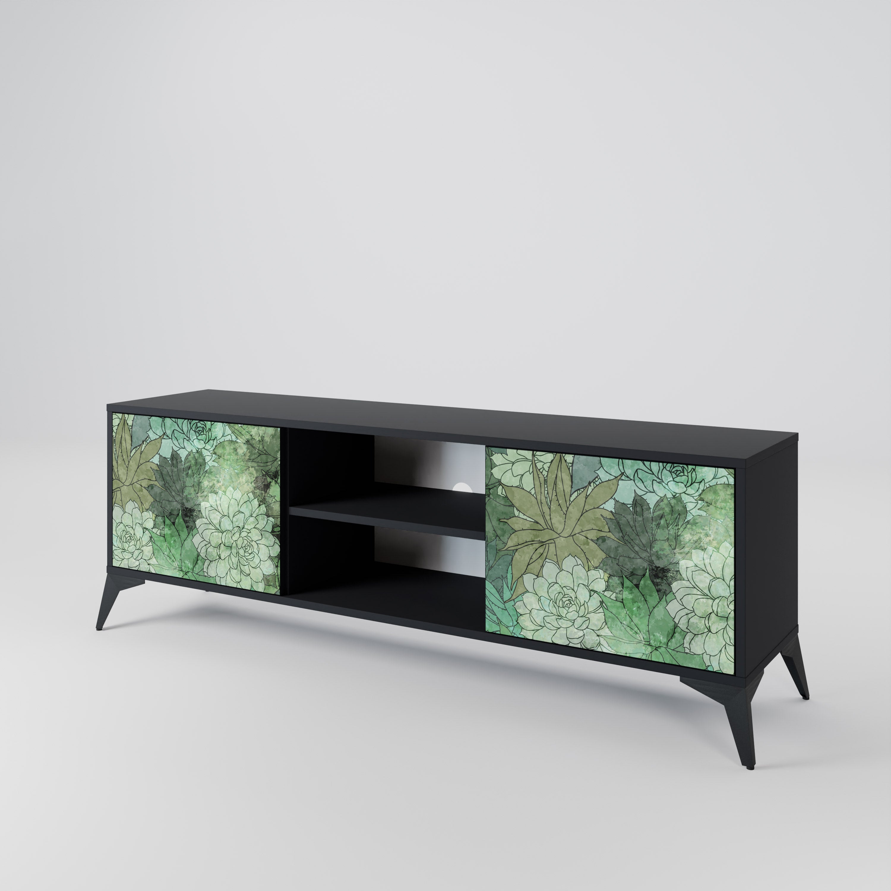 SUCCULENT CLUSTER Mueble de TV de 2 Puertas