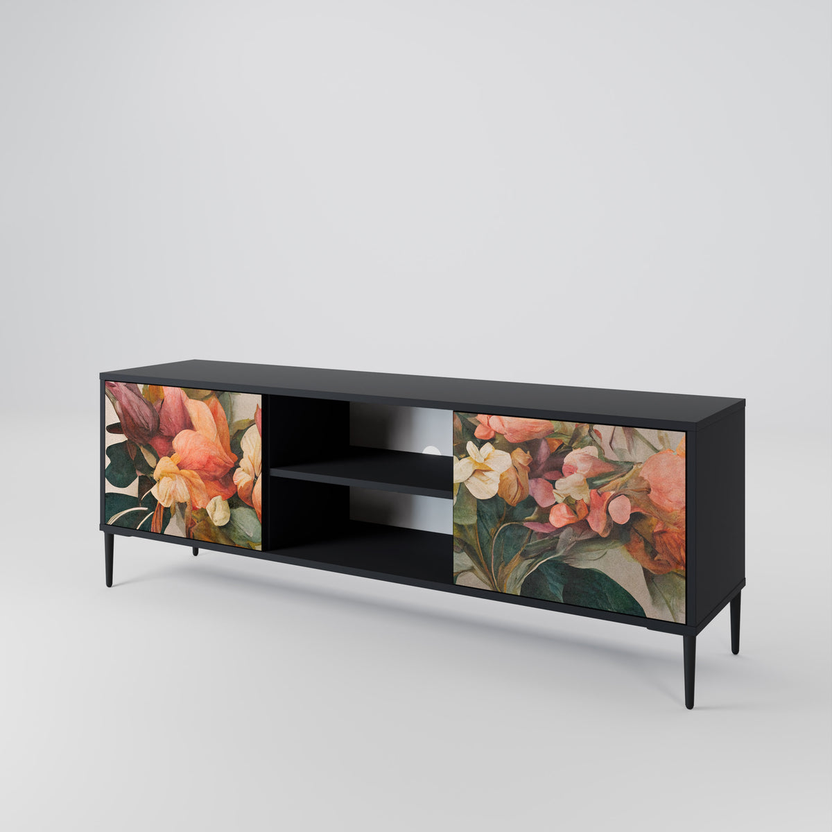 STYLISH BEAUTY 2-Door TV Cabinet