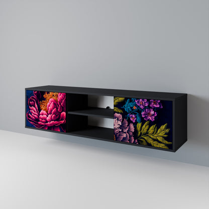 BLOOMING ELEGANCE Mueble de TV de 2 Puertas