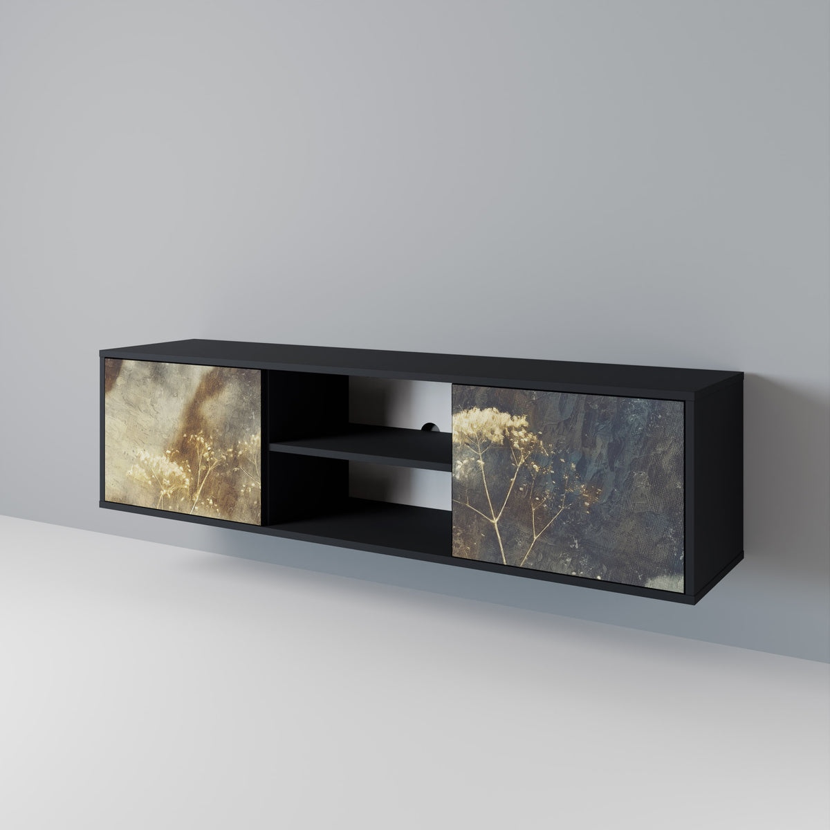 GENTLE POWER 2-Door TV Cabinet