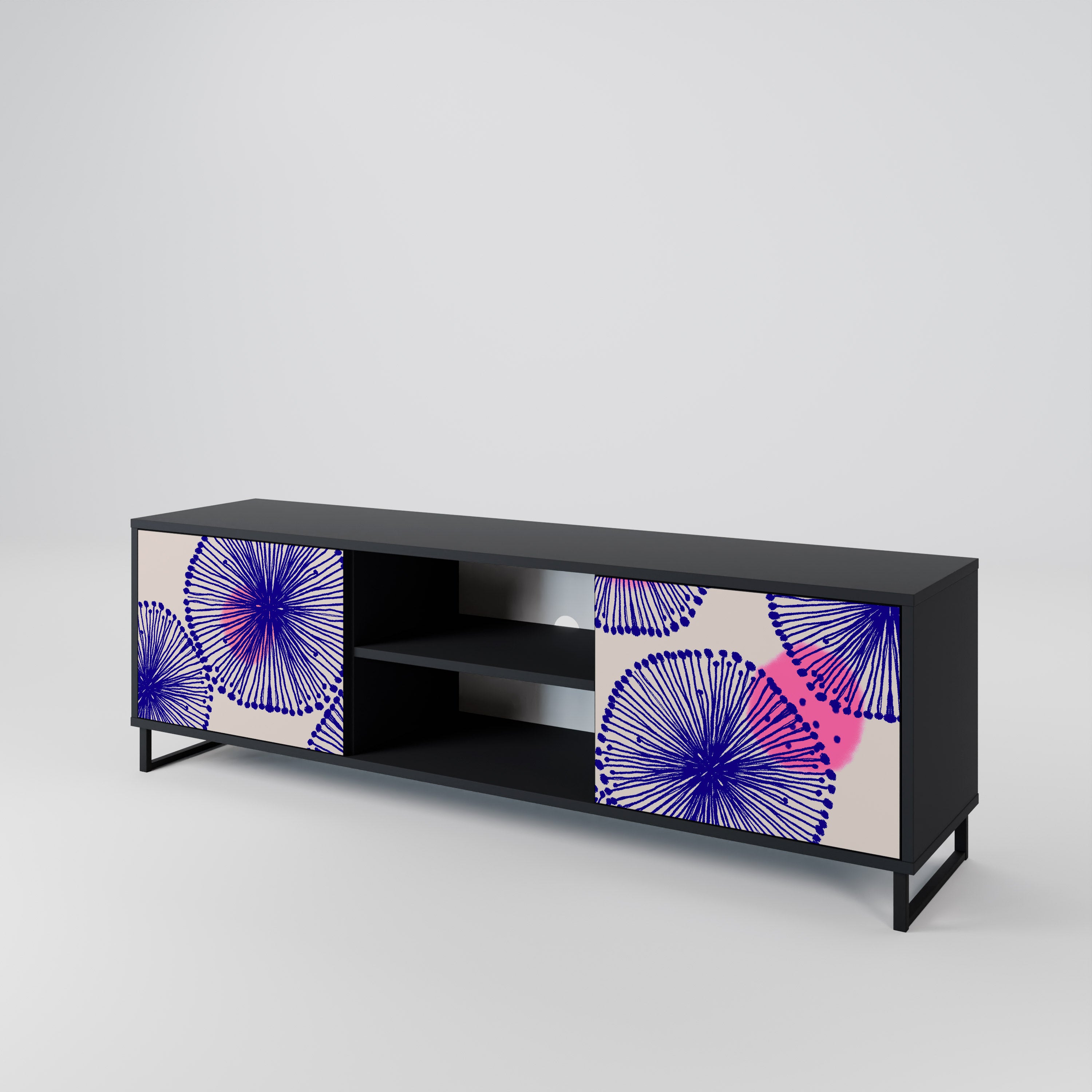 MAGIC NATURE Mueble de TV de 2 Puertas