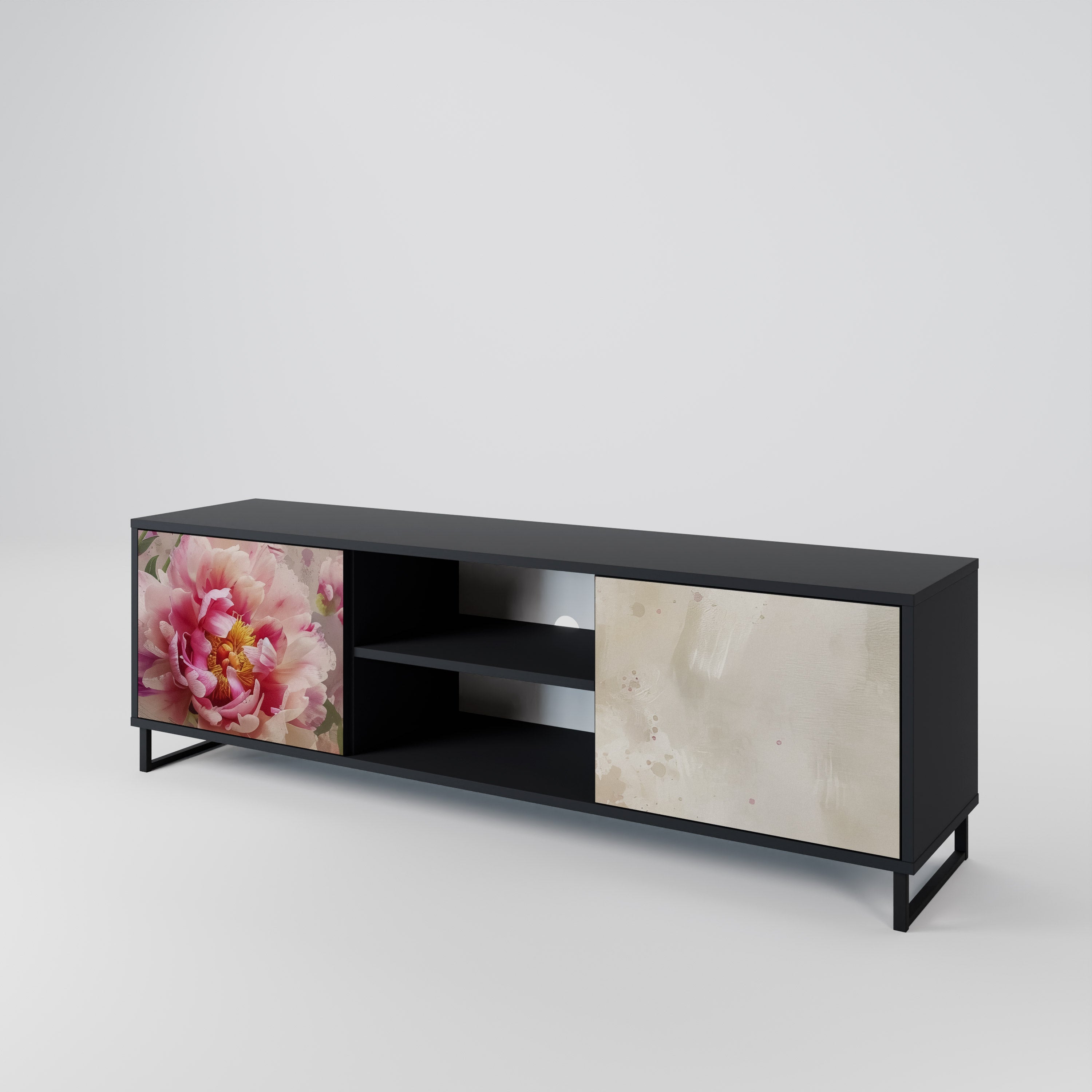 PEONY WHISPER Mueble de TV de 2 Puertas