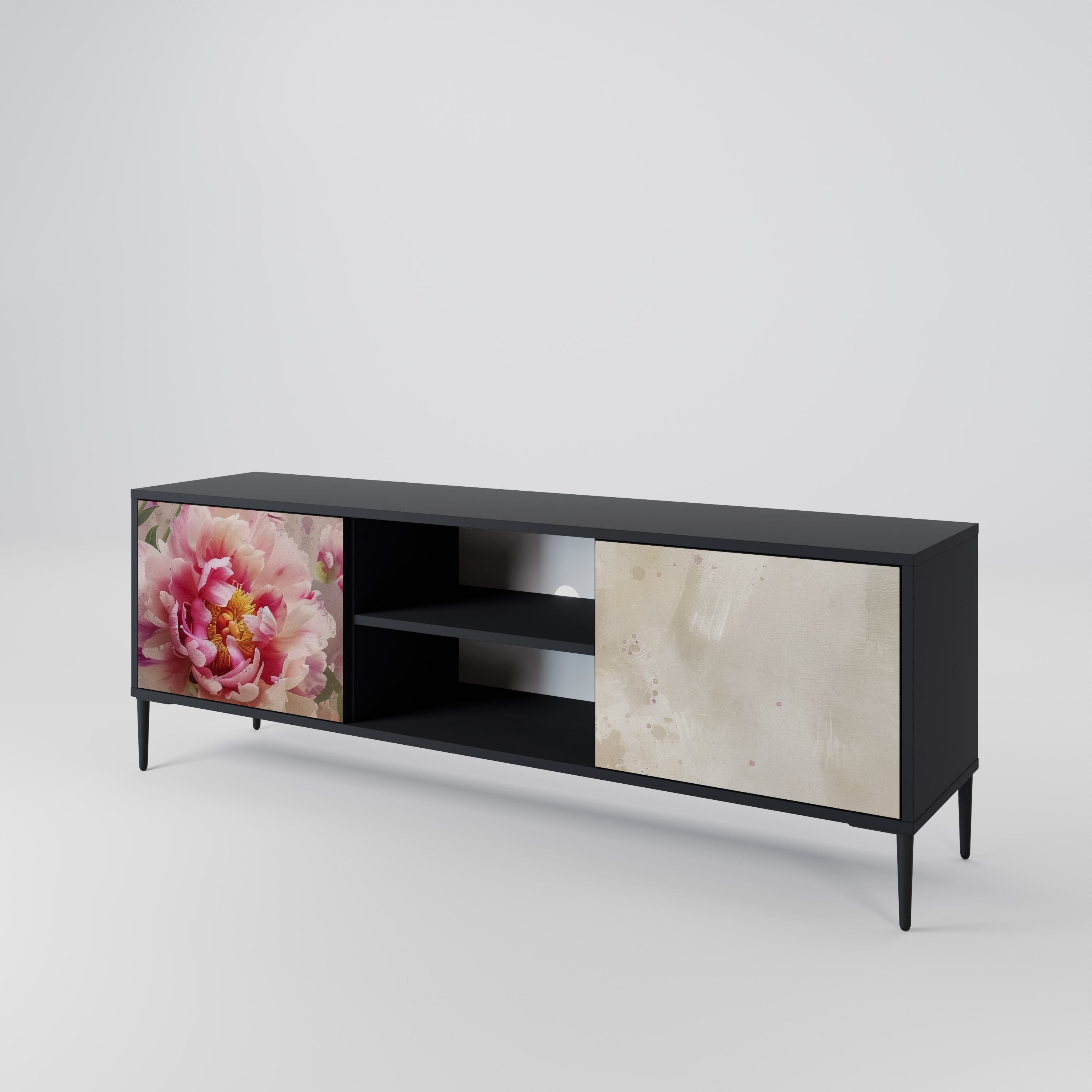 PEONY WHISPER Mueble de TV de 2 Puertas