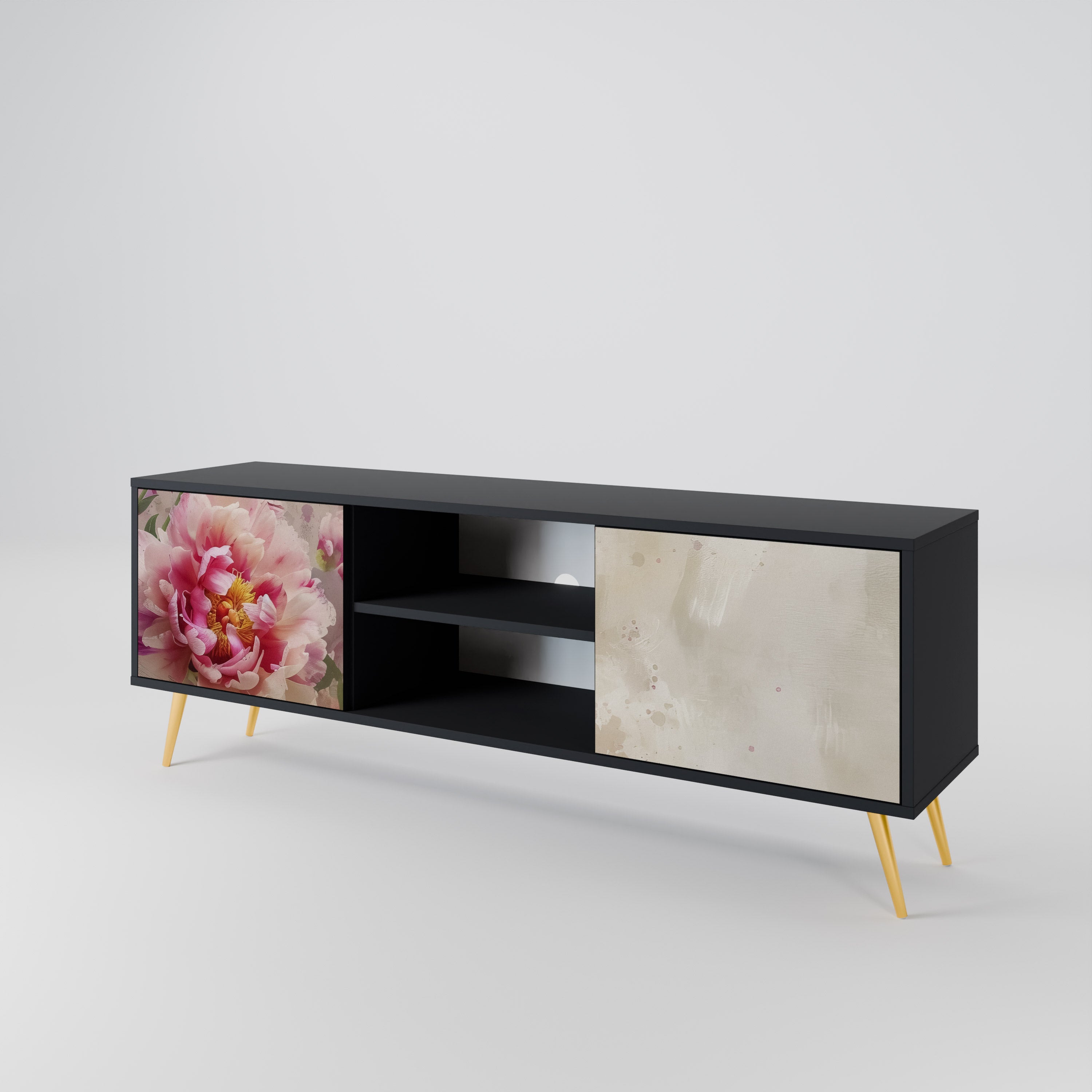 PEONY WHISPER Mueble de TV de 2 Puertas