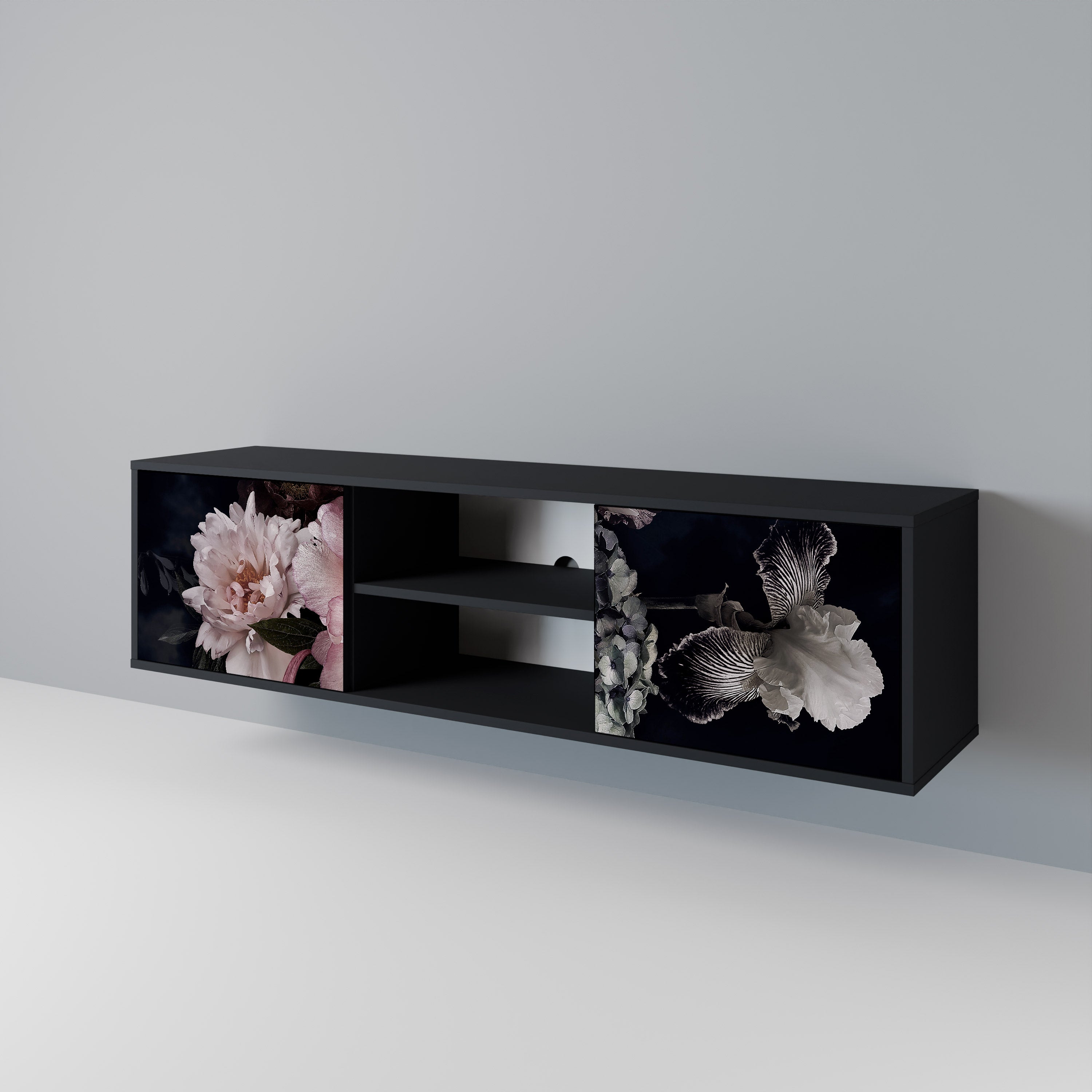 PURE BLOSSOM Mueble de TV de 2 Puertas
