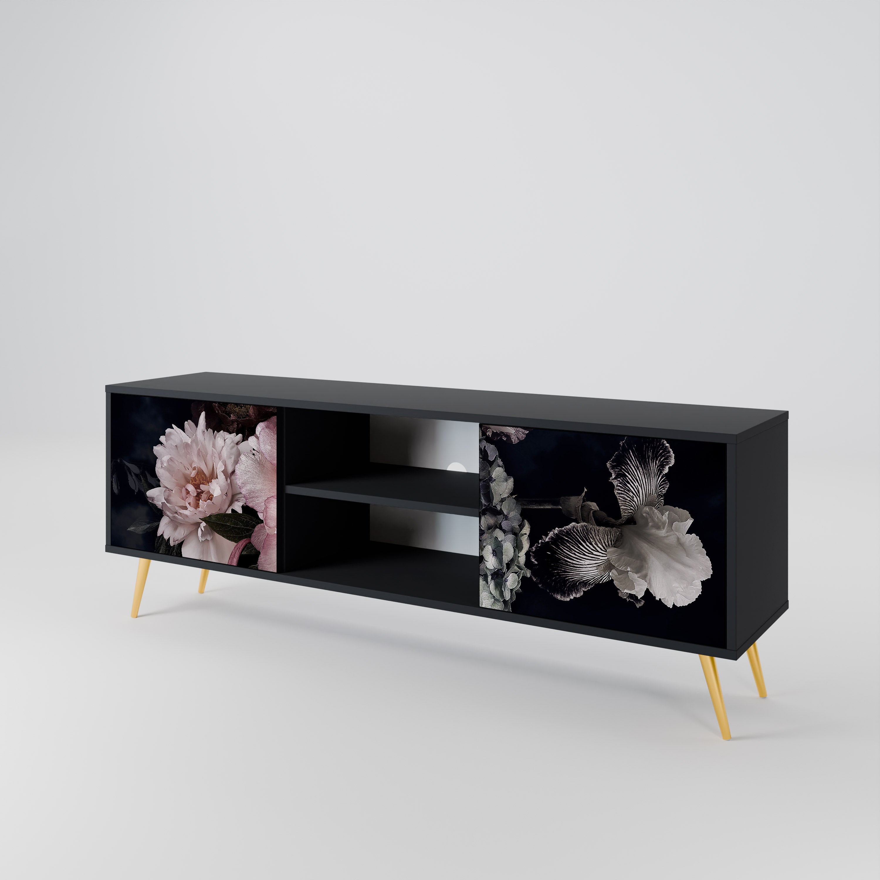 PURE BLOSSOM Mueble de TV de 2 Puertas