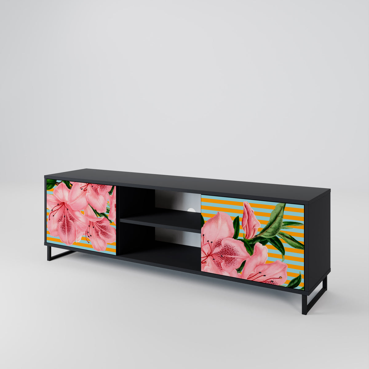 FRAGILE BEAUTY 2-Door TV Cabinet