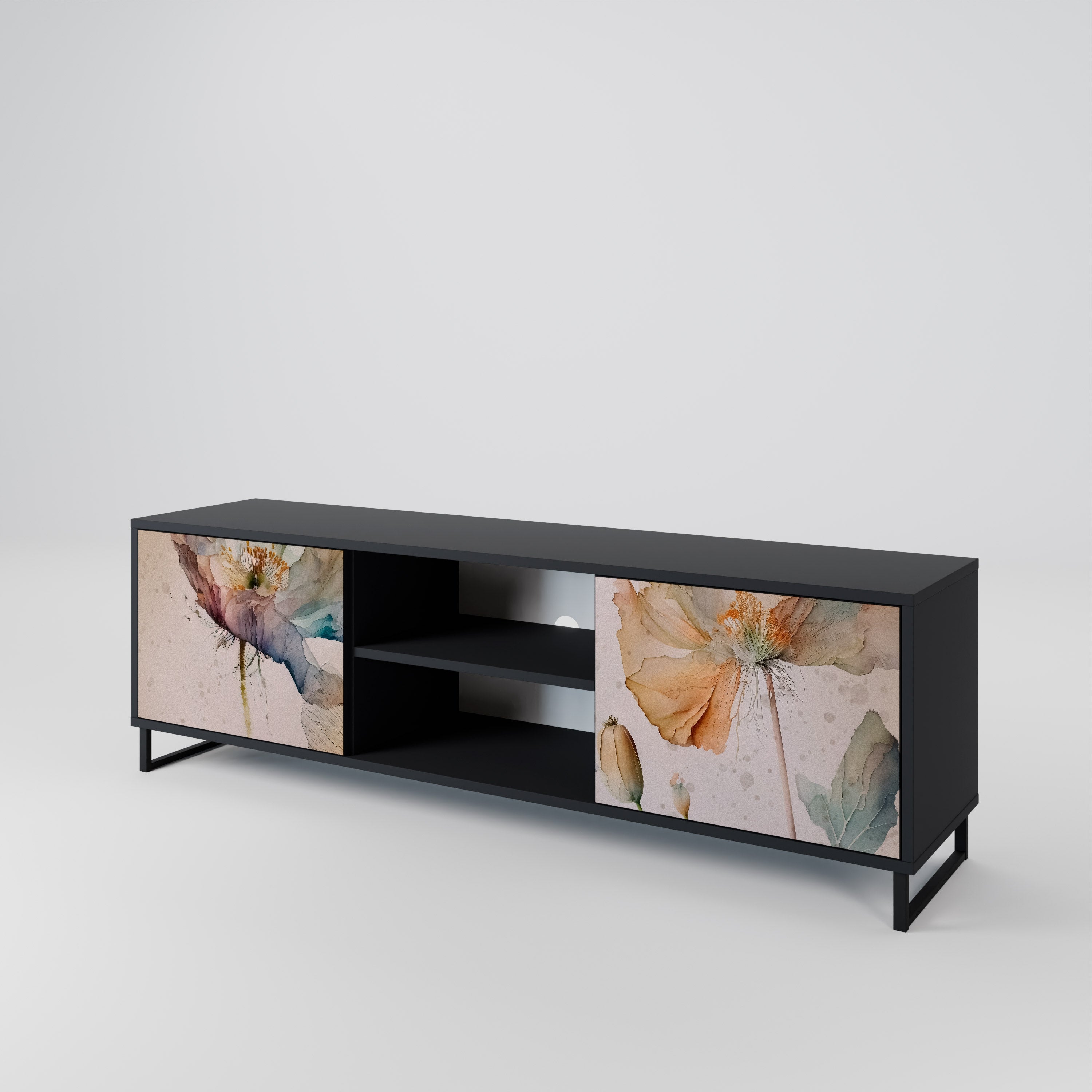 SOFTEN POPPY Mueble de TV de 2 Puertas