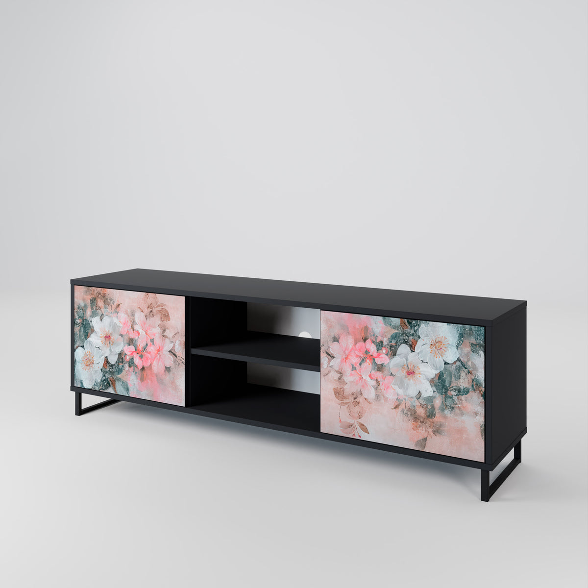 CHERRY BLOSSOM Mueble de TV de 2 Puertas