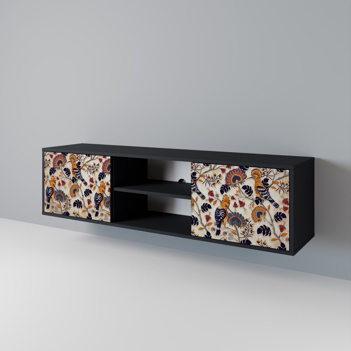 EMINENT HOOPOE Mueble de TV de 2 Puertas