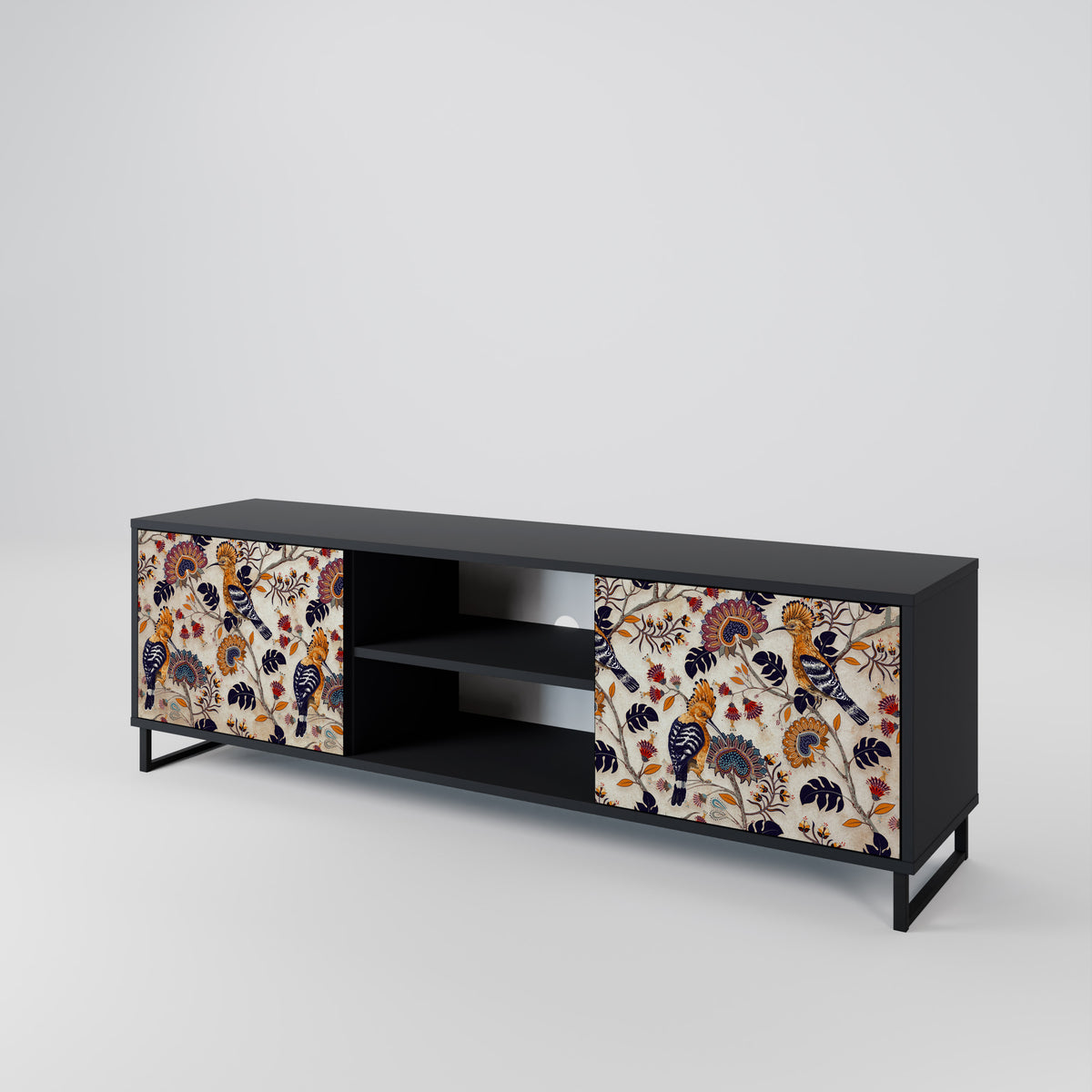 EMINENT HOOPOE Mueble de TV de 2 Puertas