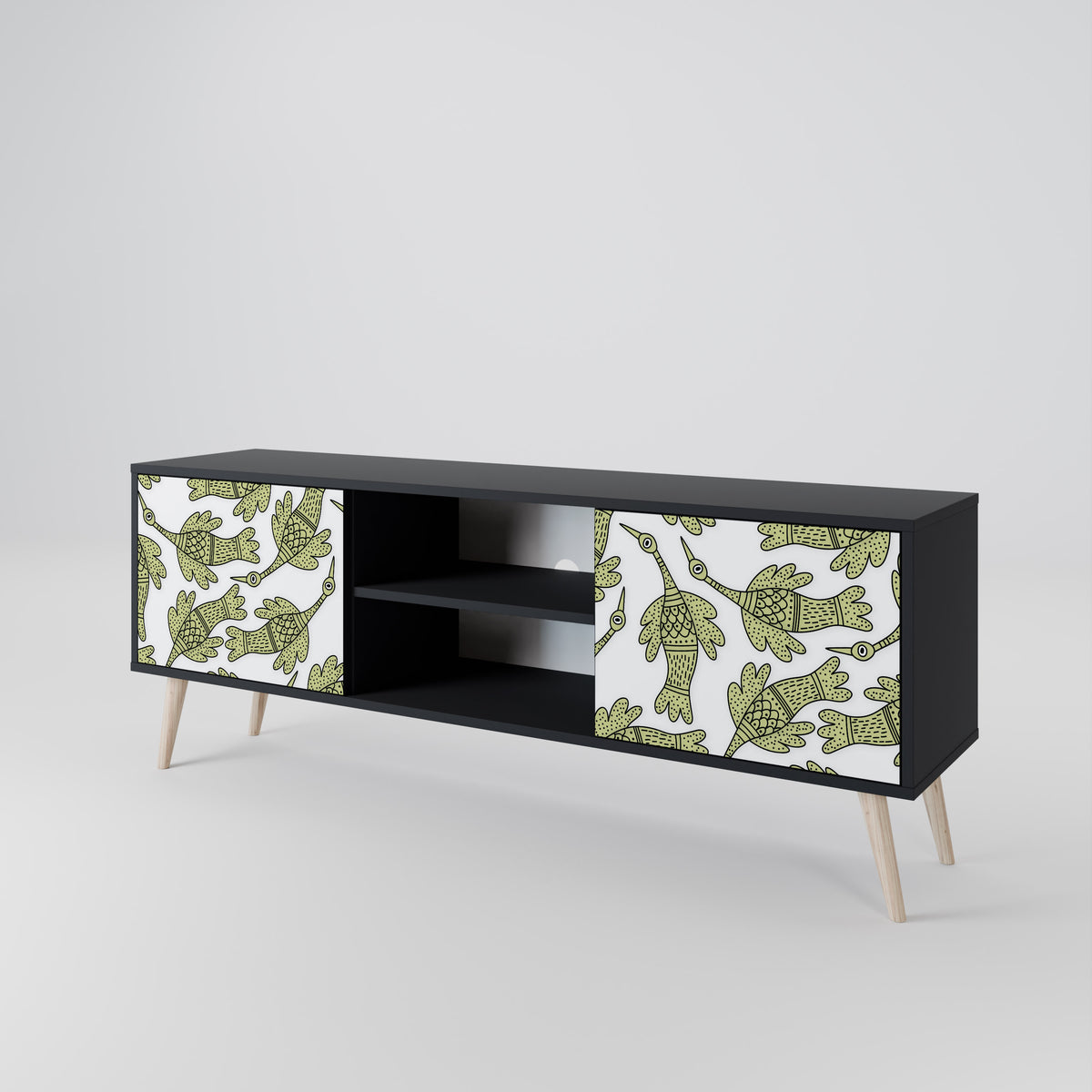 SEEDLING SONGBIRD Mueble de TV de 2 Puertas