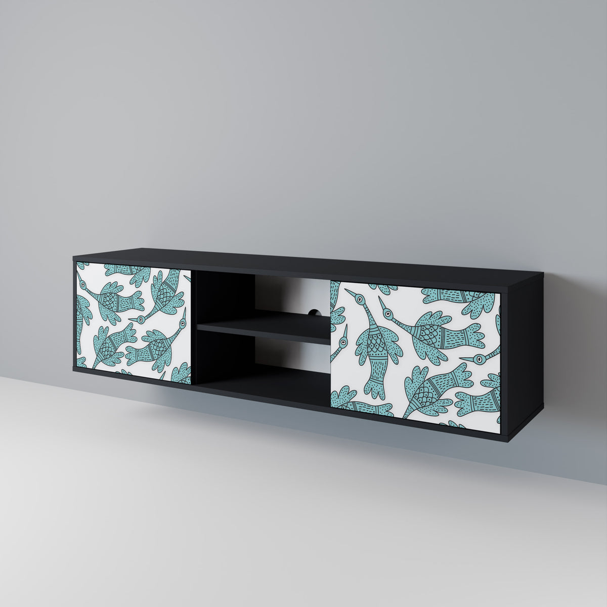 WATERSPOUT SONGIBIRD Mueble de TV de 2 Puertas