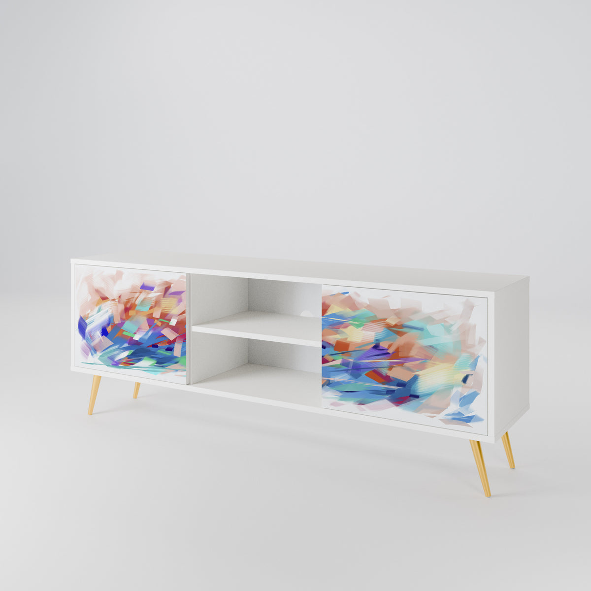 FINESSE MASH-UP Mueble de TV de 2 Puertas