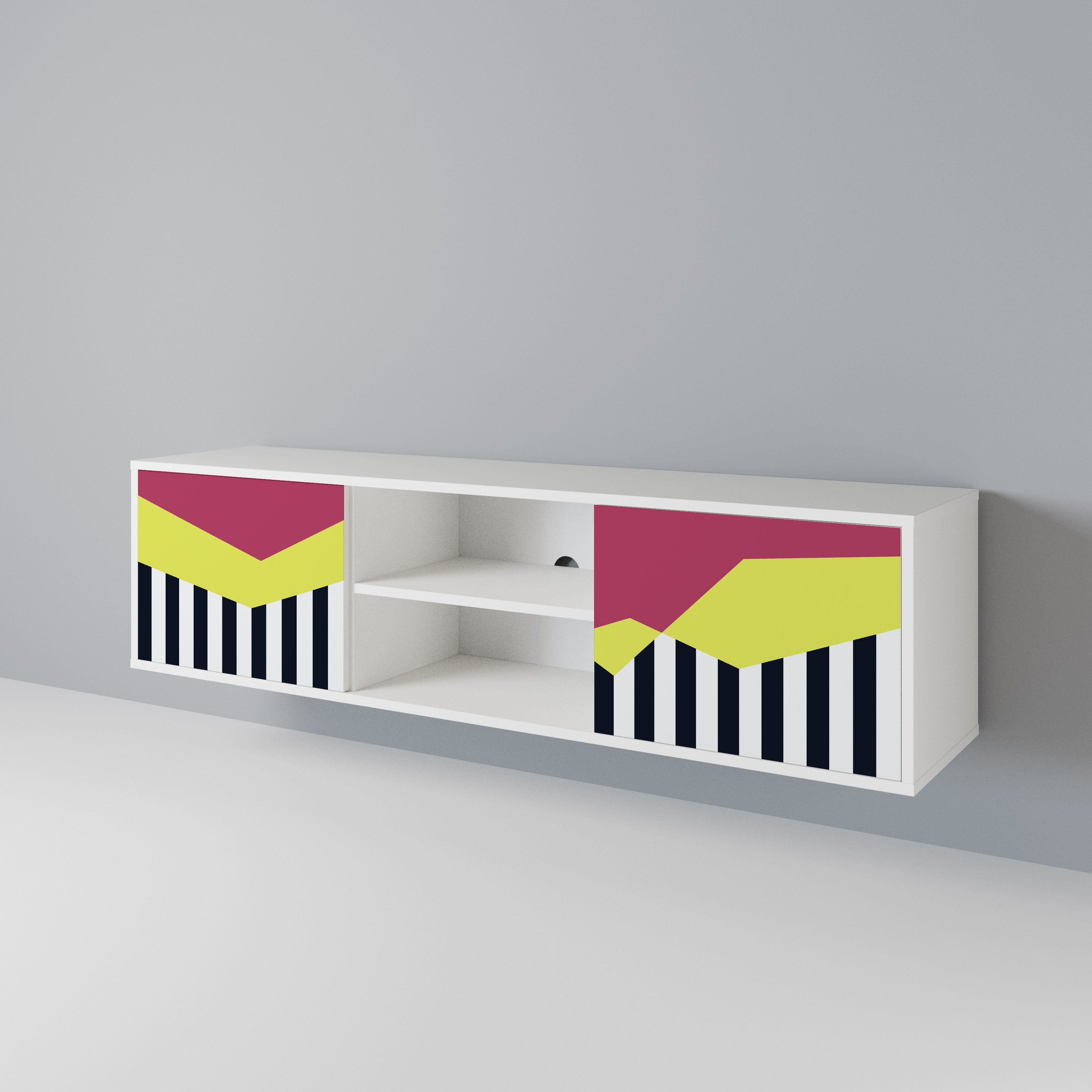 PIANO FANTASY 2-Door TV Cabinet