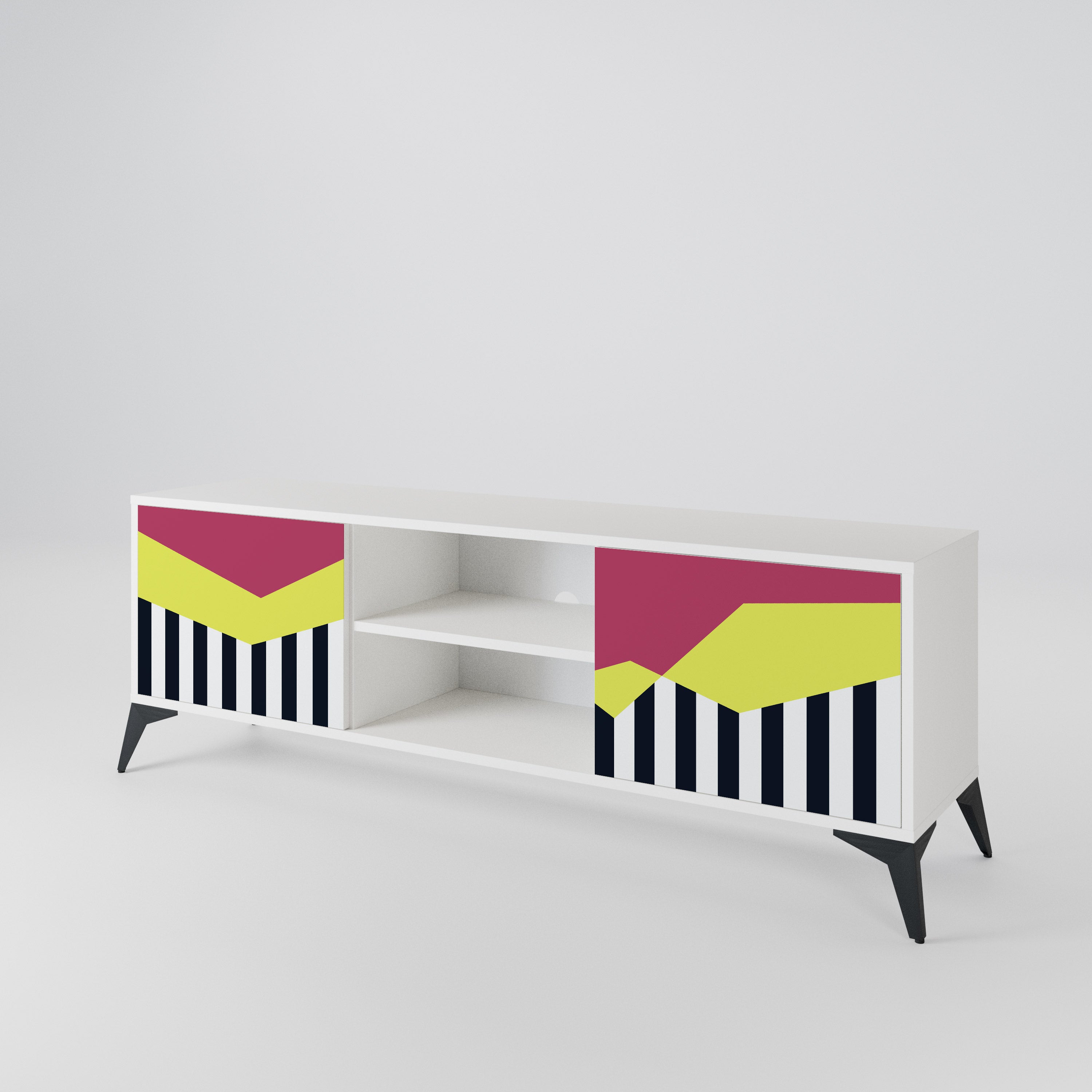 PIANO FANTASY 2-Door TV Cabinet