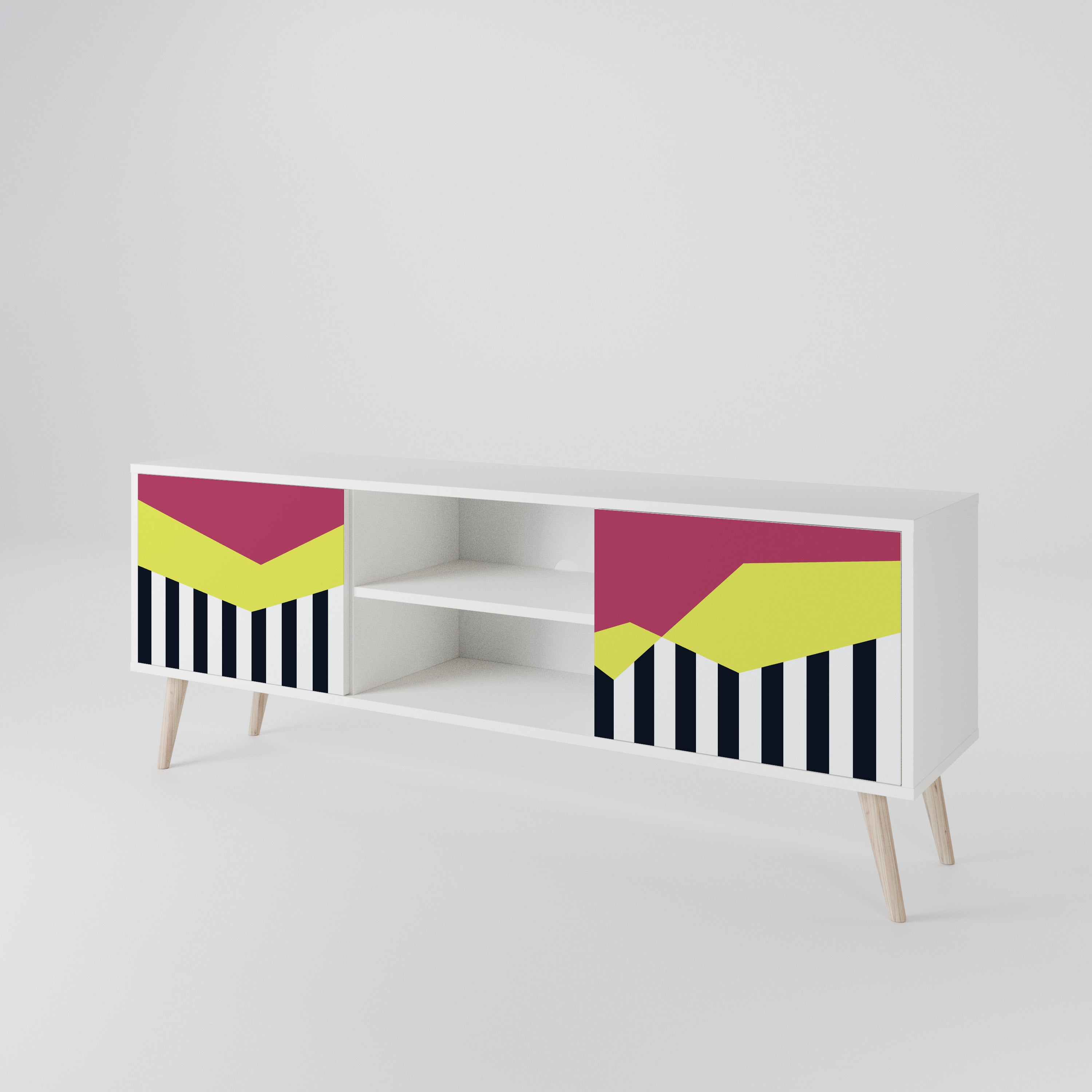 PIANO FANTASY 2-Door TV Cabinet