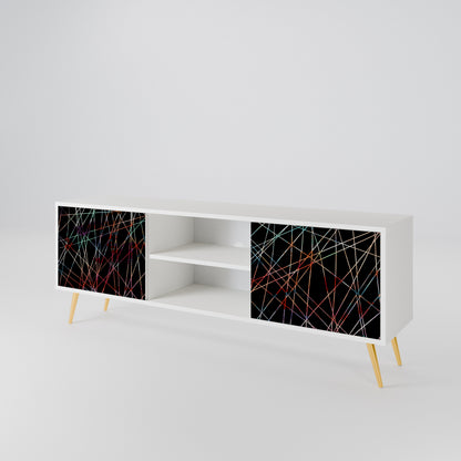 LUMINOUS SNARE Dvoudveřový TV stolek