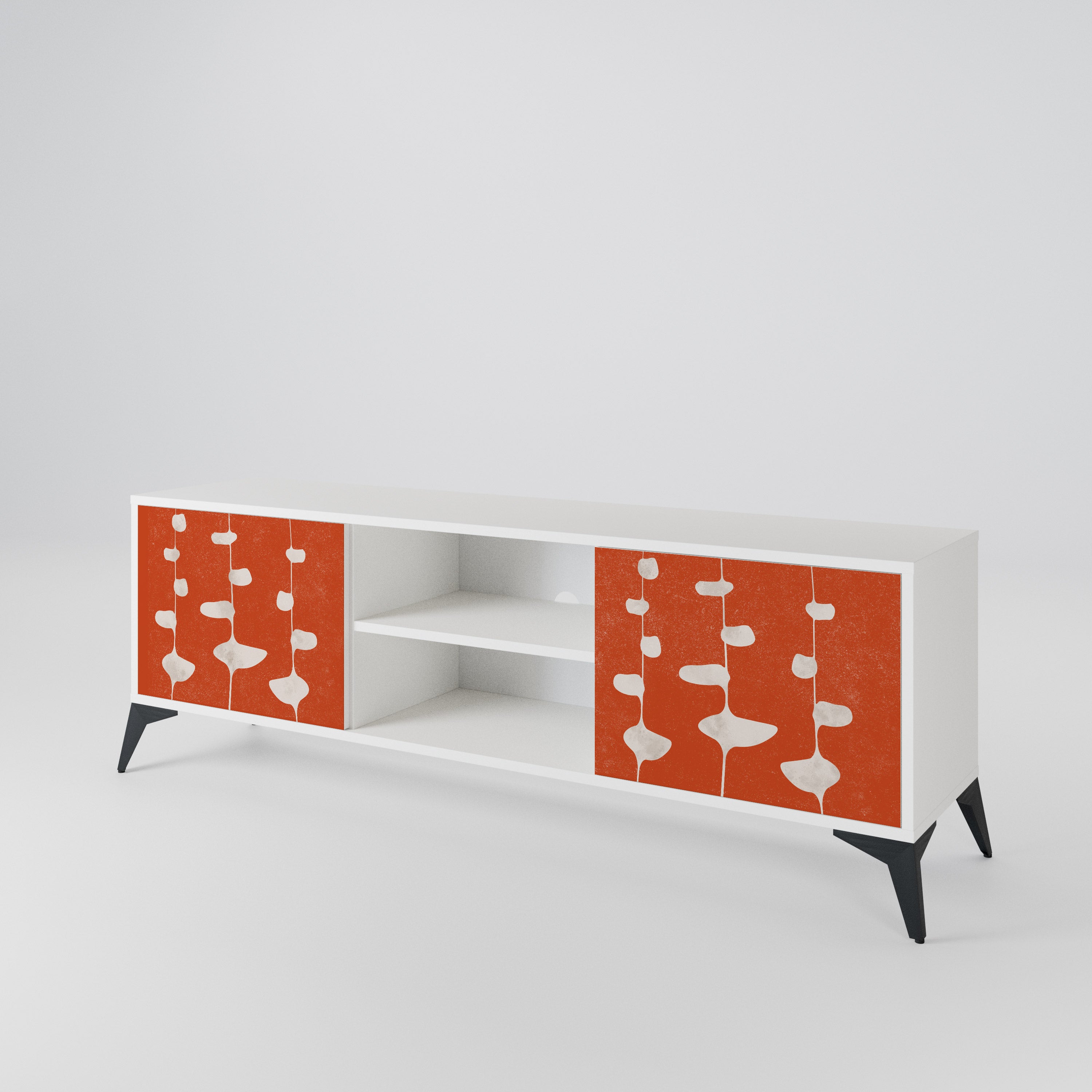 COURAGE MOLD Mueble de TV de 2 Puertas