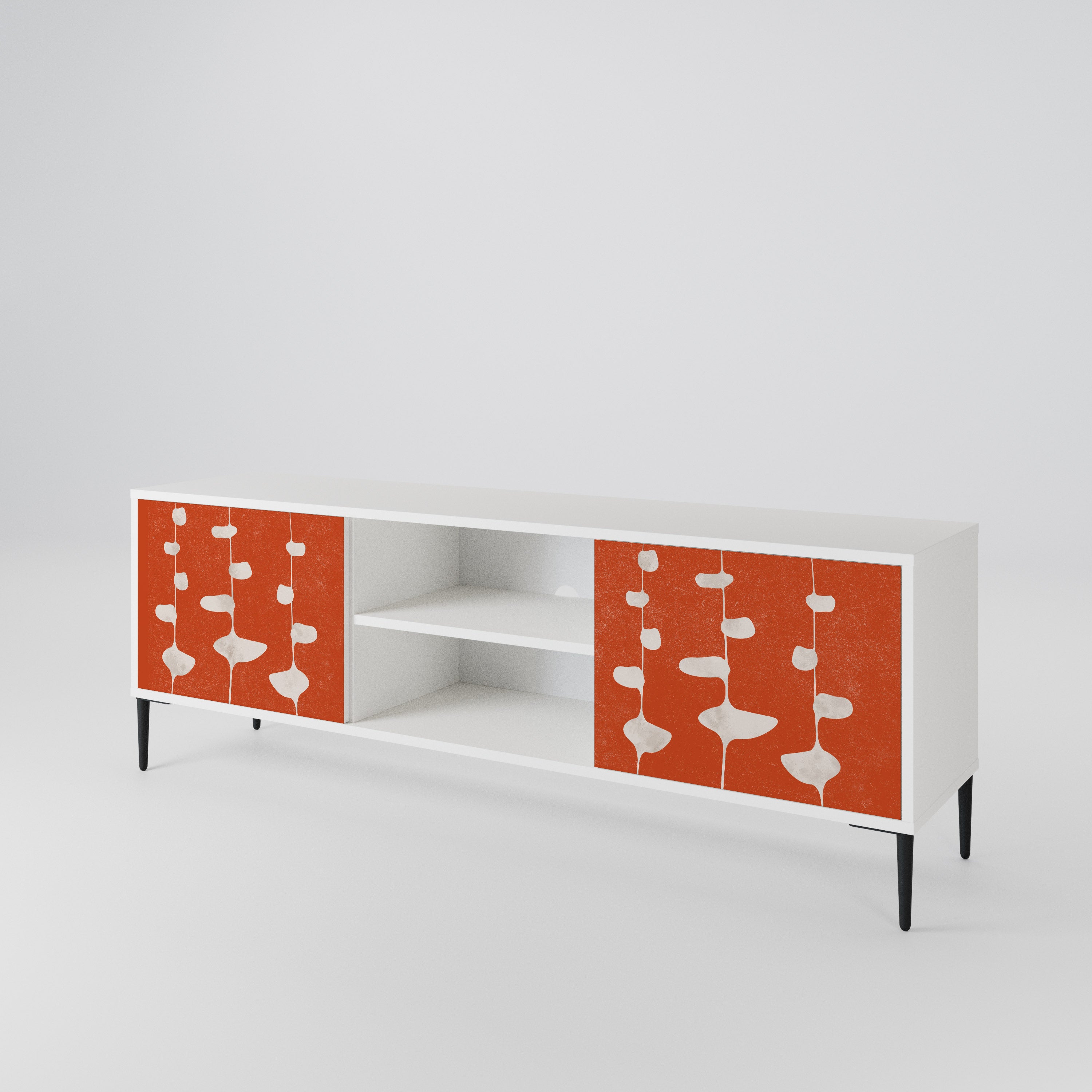 COURAGE MOLD Mueble de TV de 2 Puertas