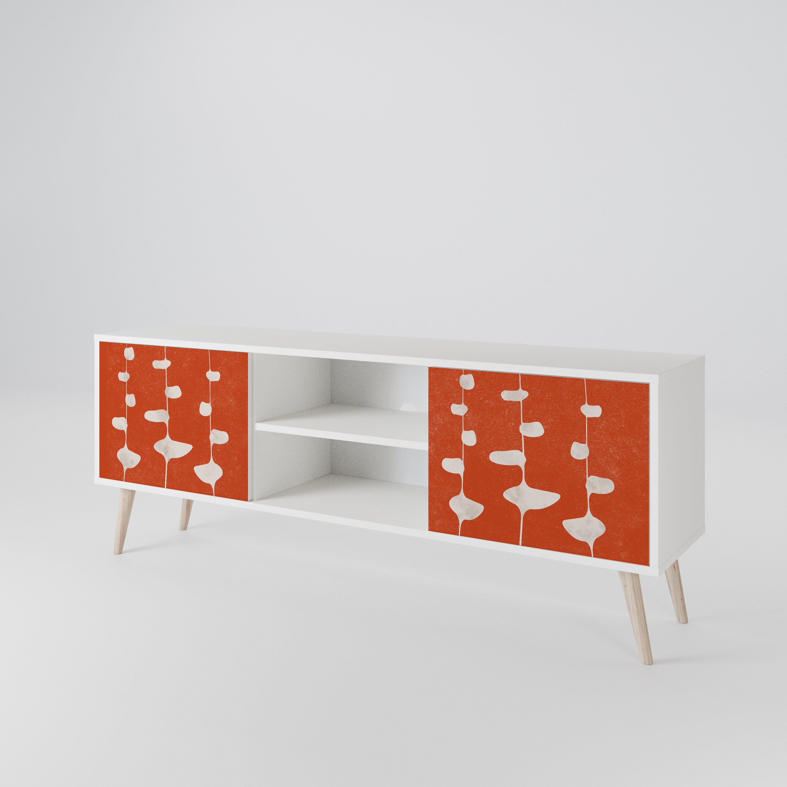 COURAGE MOLD Mueble de TV de 2 Puertas