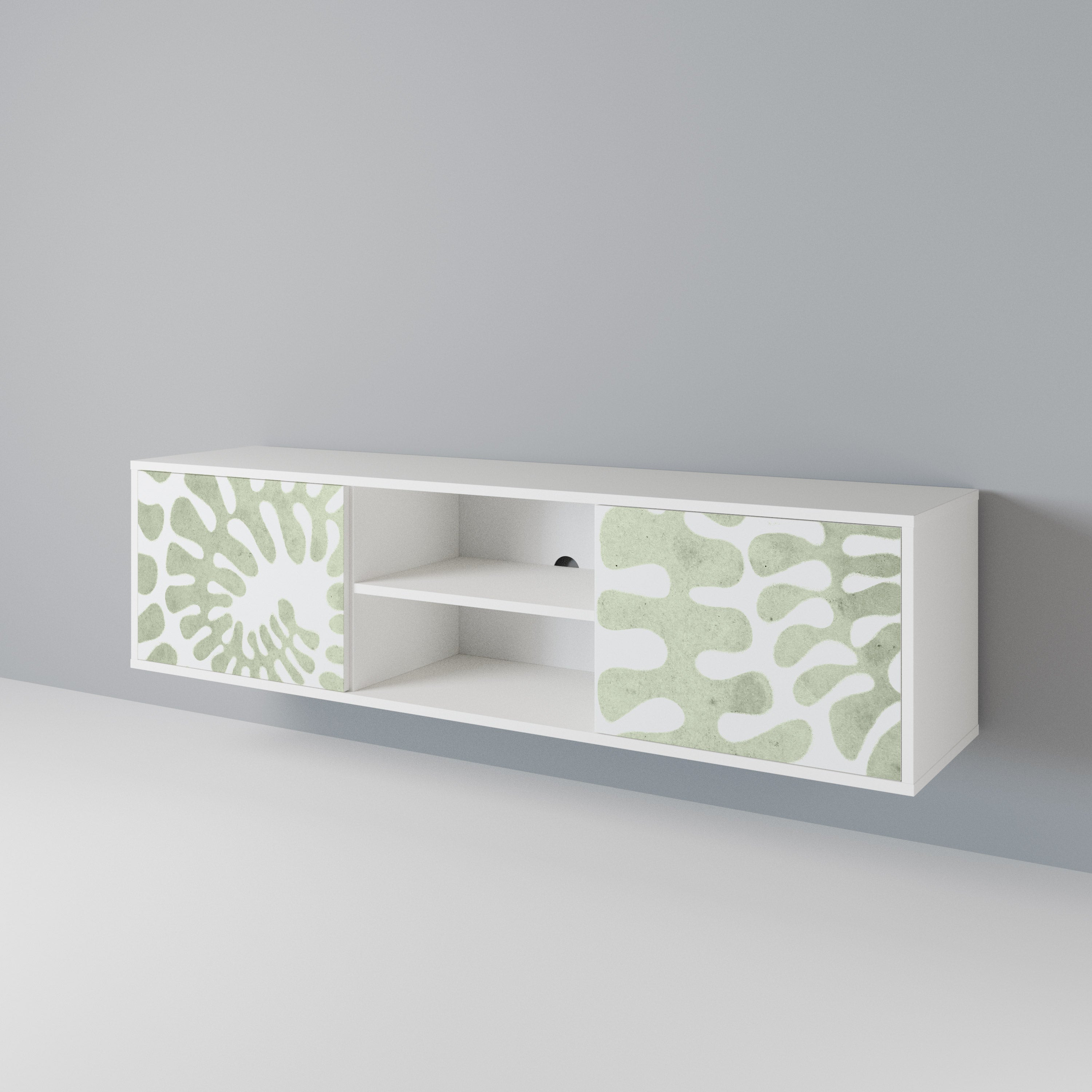 HELIX DANCE Mueble de TV de 2 Puertas