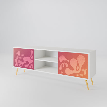 IRREGULAR PINK 2-türiges TV-Lowboard