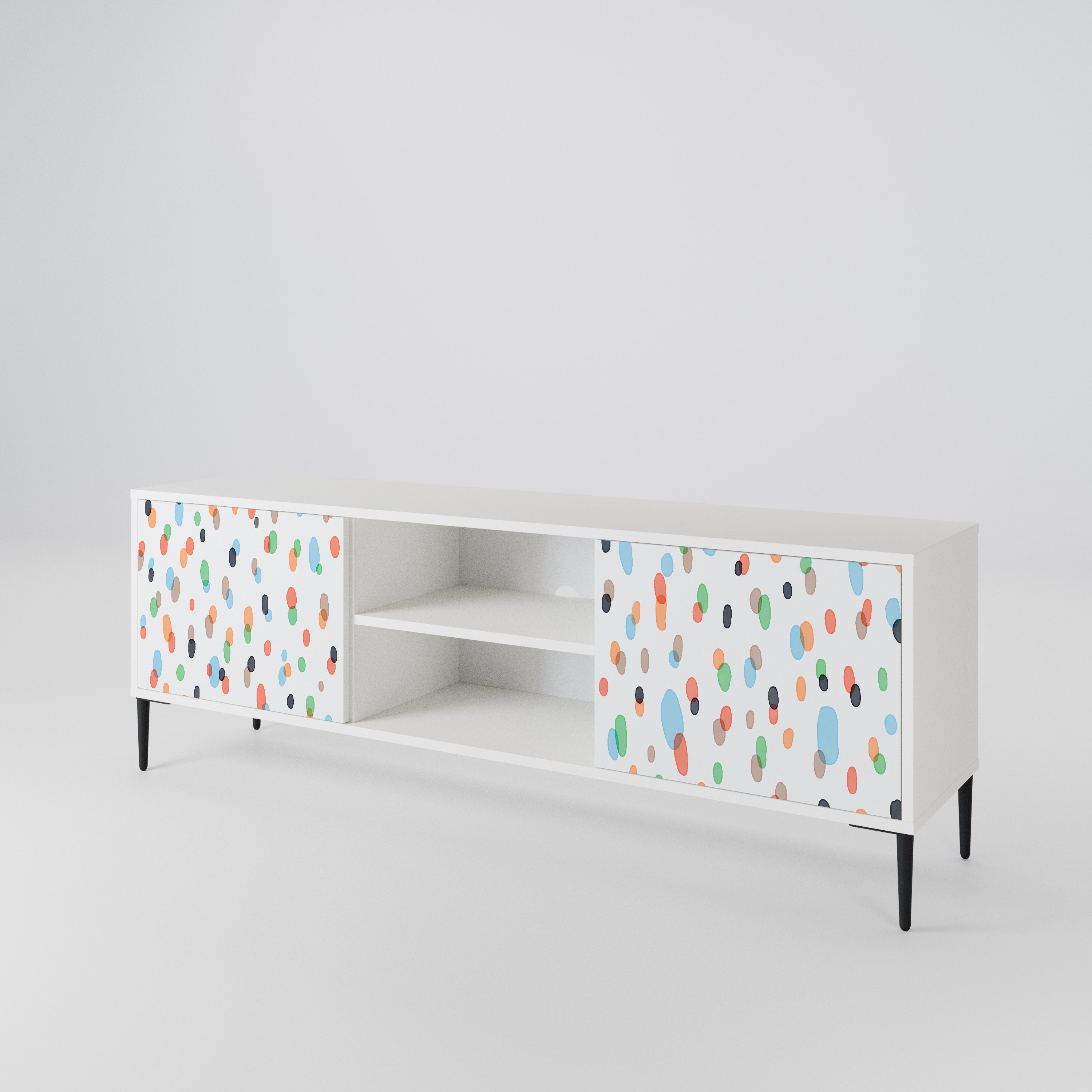 ENERGETIC SPOTS Mueble de TV de 2 Puertas