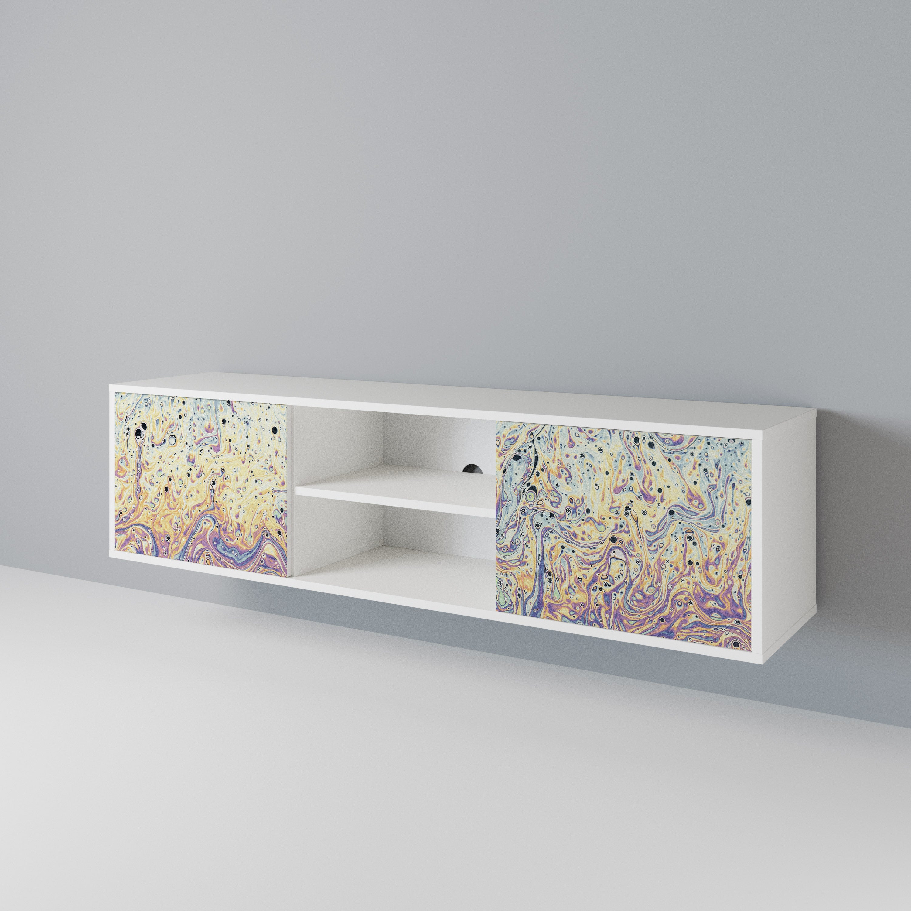 MOSAIC OF COLORS 2-Door TV Cabinet