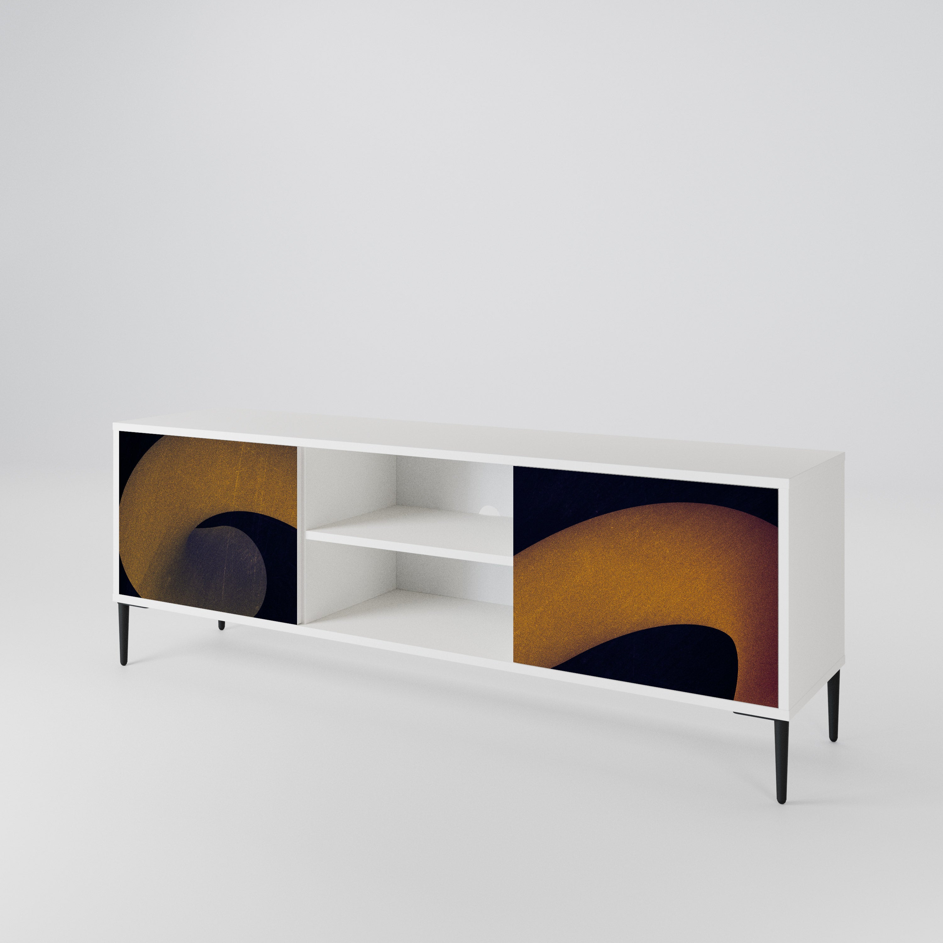 HOLLOW TIME 2-Door TV Cabinet