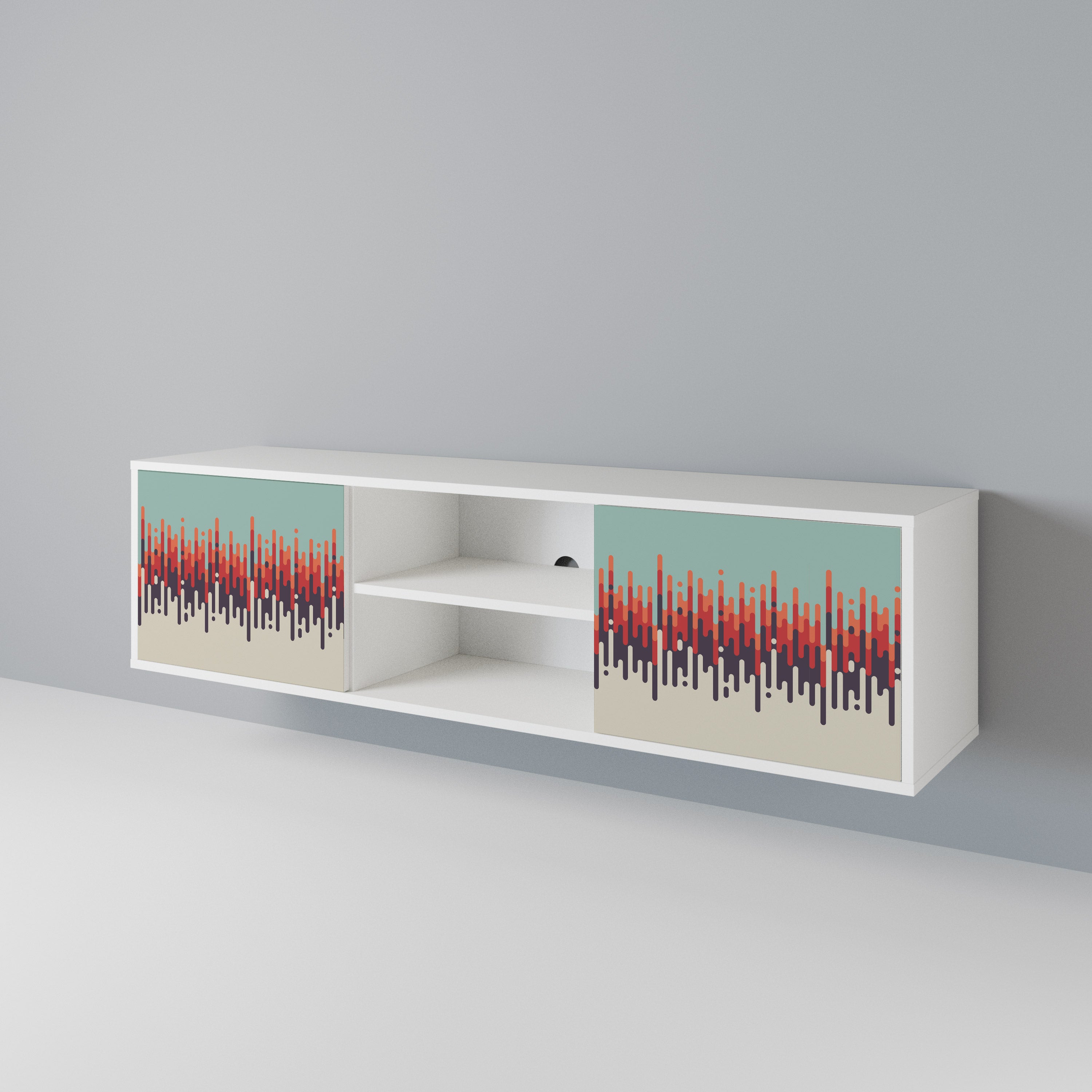 CHROMA CONTOURS 2-Door TV Cabinet