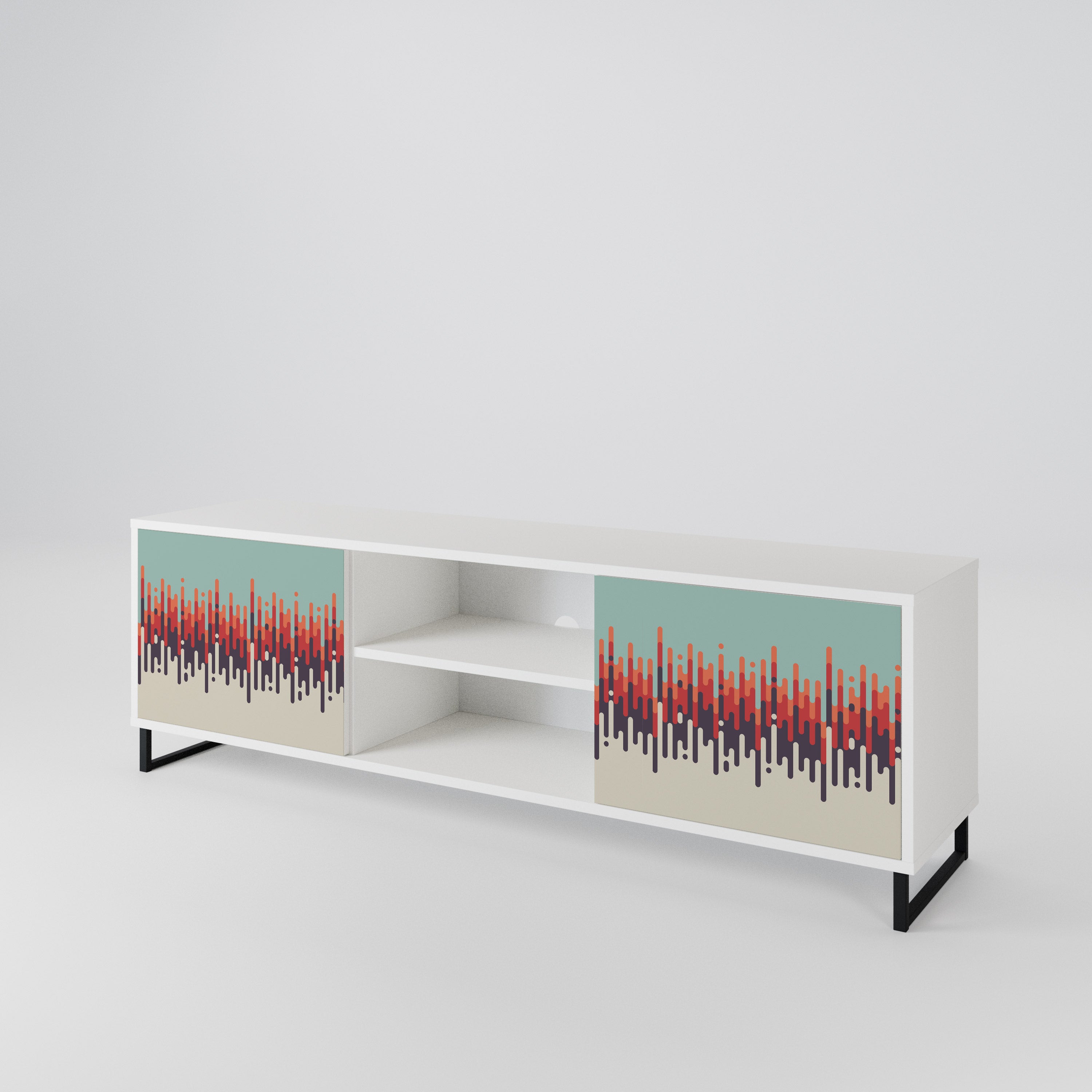 CHROMA CONTOURS 2-Door TV Cabinet