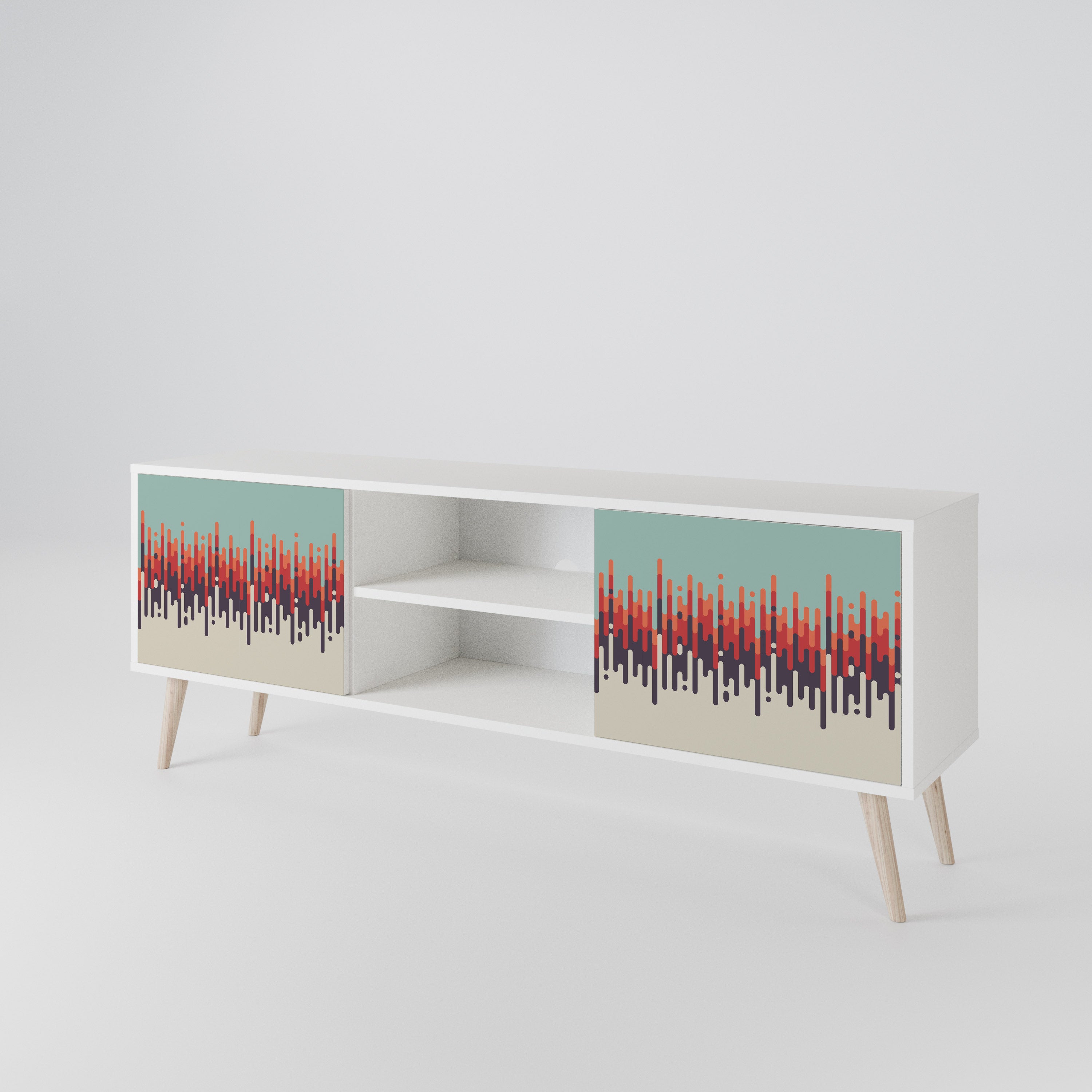 CHROMA CONTOURS 2-Door TV Cabinet