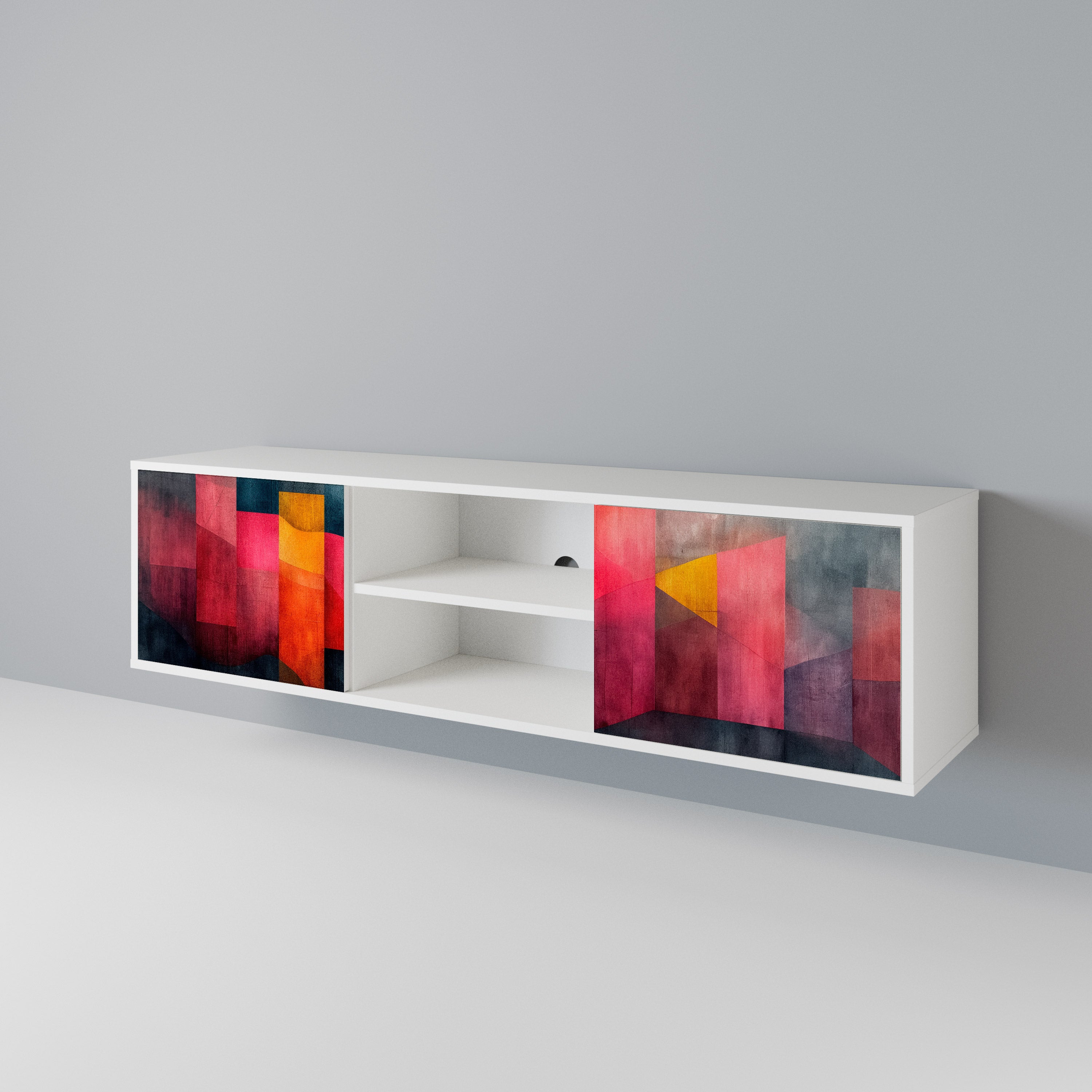 COLORFUL SOUNDS Dvoudveřový TV stolek