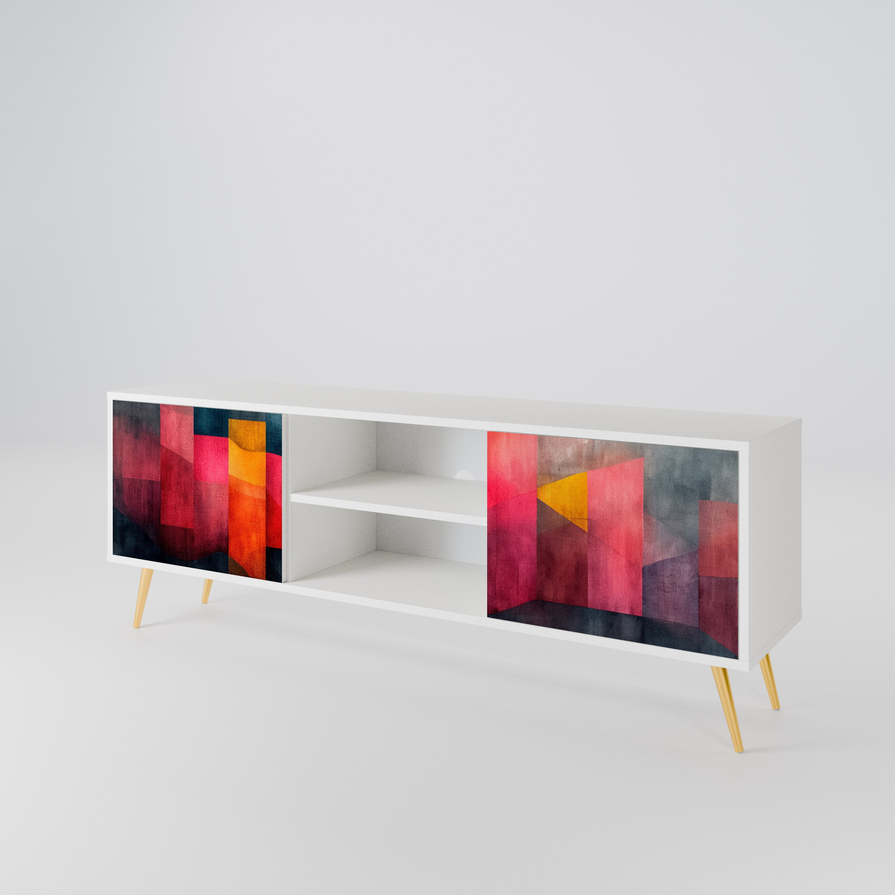 COLORFUL SOUNDS Dvoudveřový TV stolek