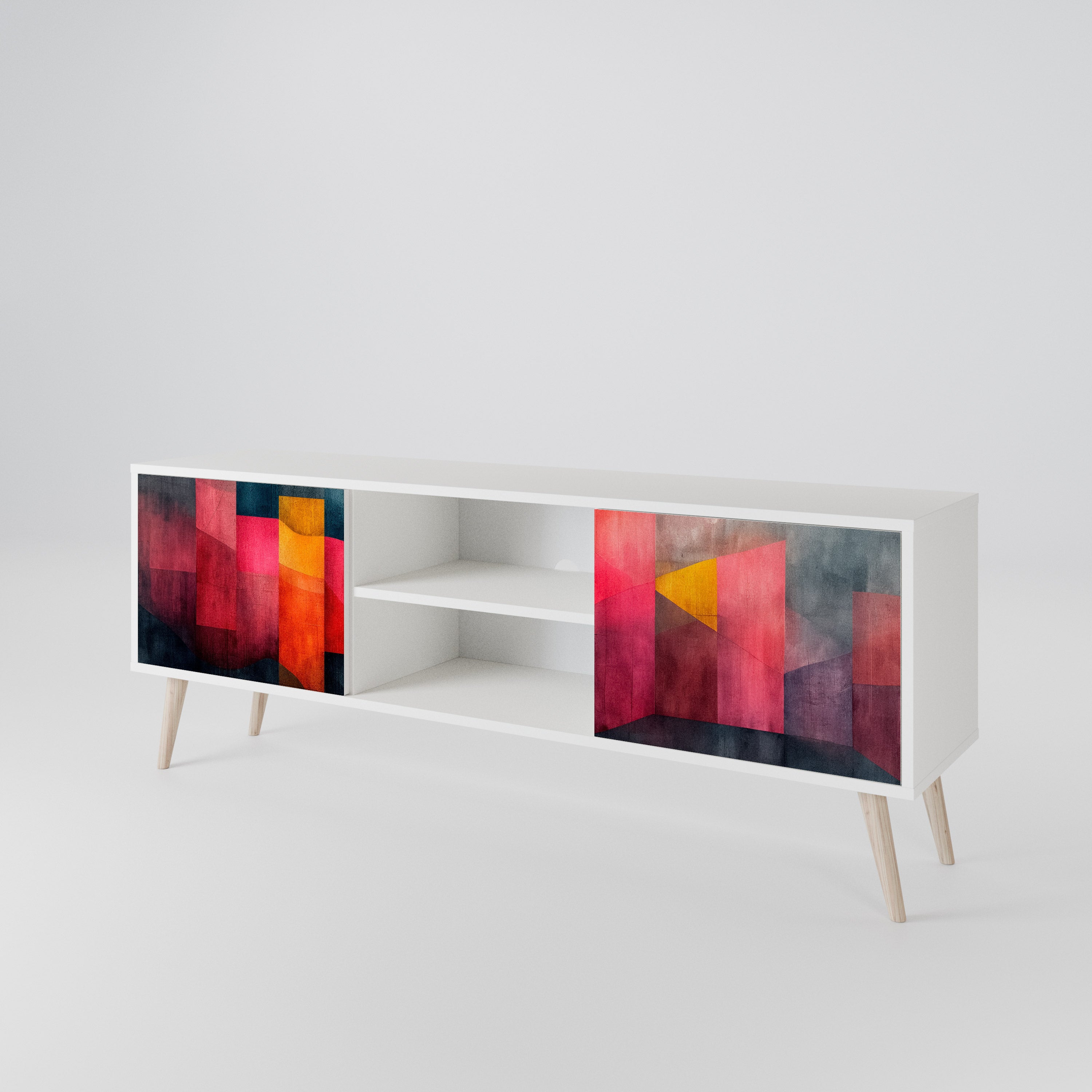 COLORFUL SOUNDS Dvoudveřový TV stolek