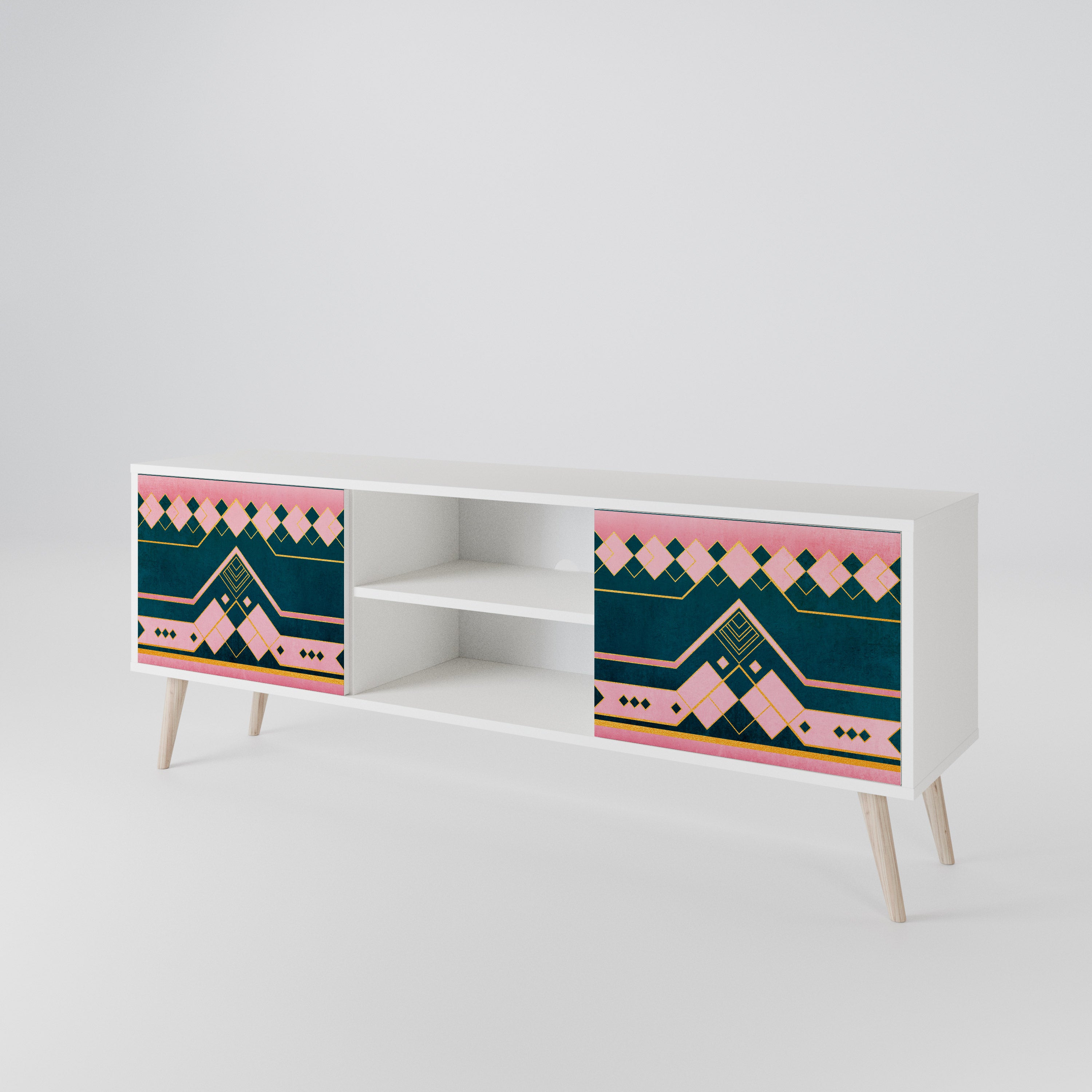 ROYAL COMPOSITION Dvoudveřový TV stolek