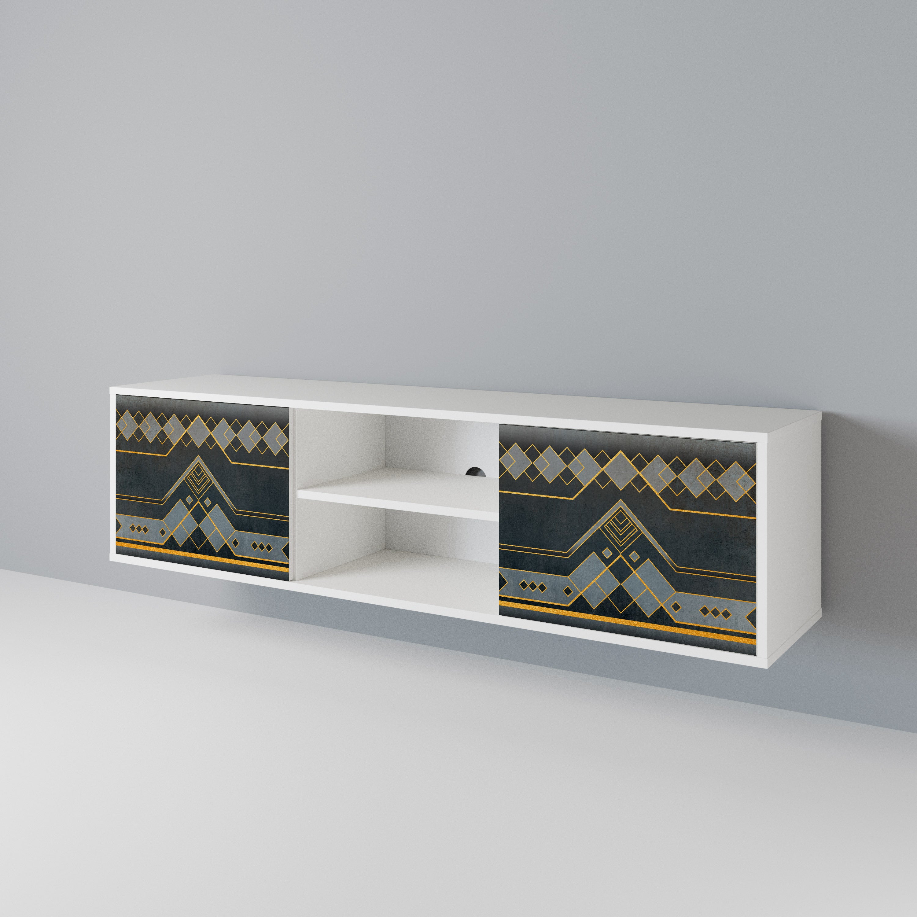 ROYAL ORDINARINESS Dvoudveřový TV stolek