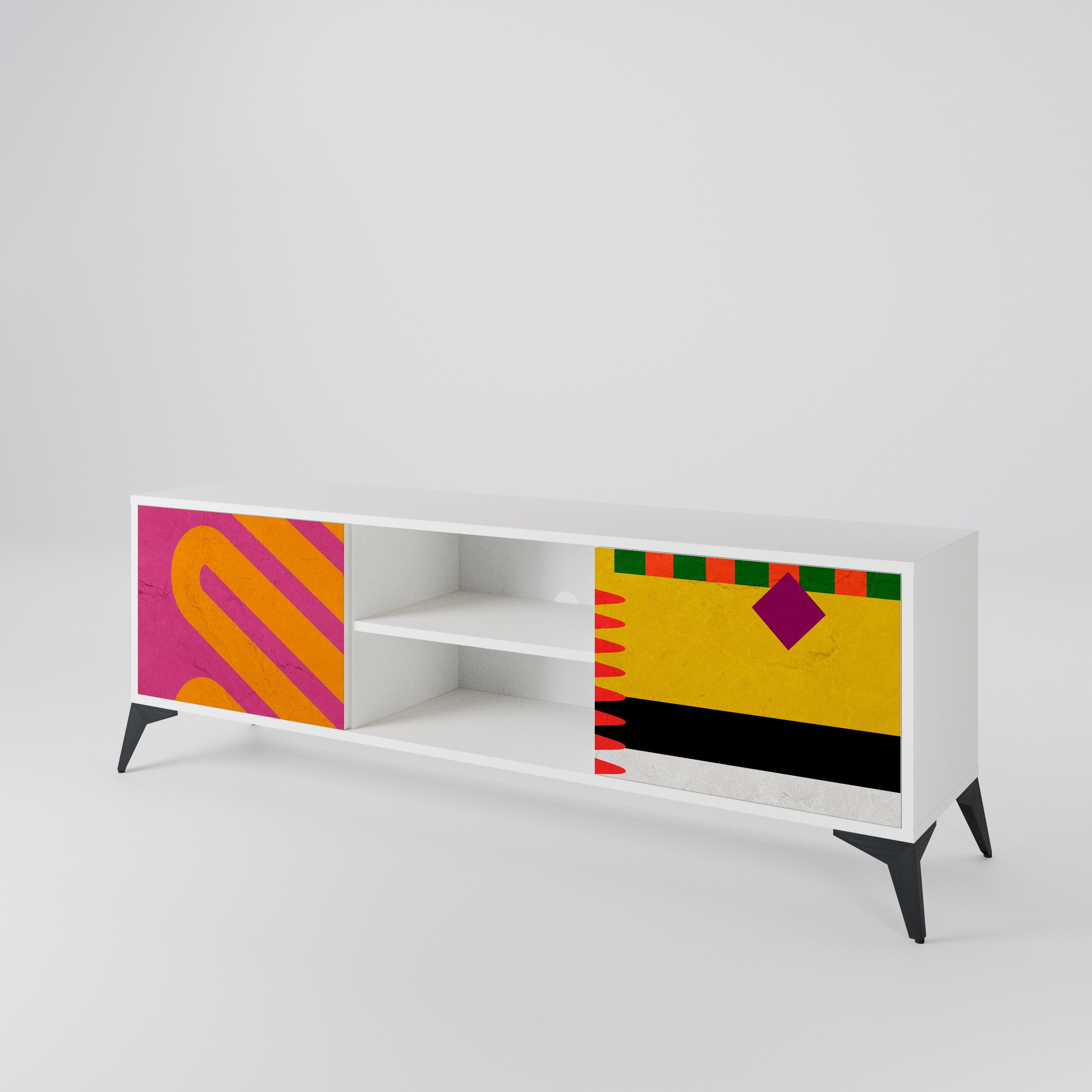 VIVID ART Dvoudveřový TV stolek