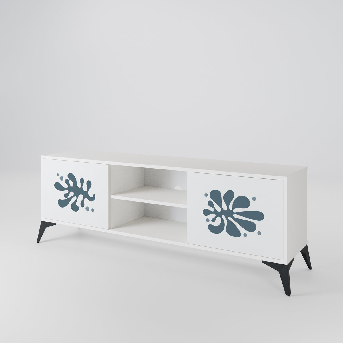 WONDERLAND VEGETATION Mueble de TV de 2 Puertas