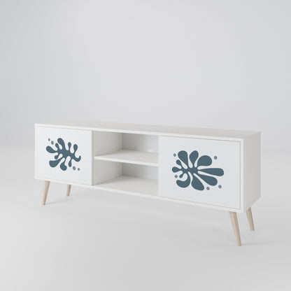 WONDERLAND VEGETATION Mueble de TV de 2 Puertas