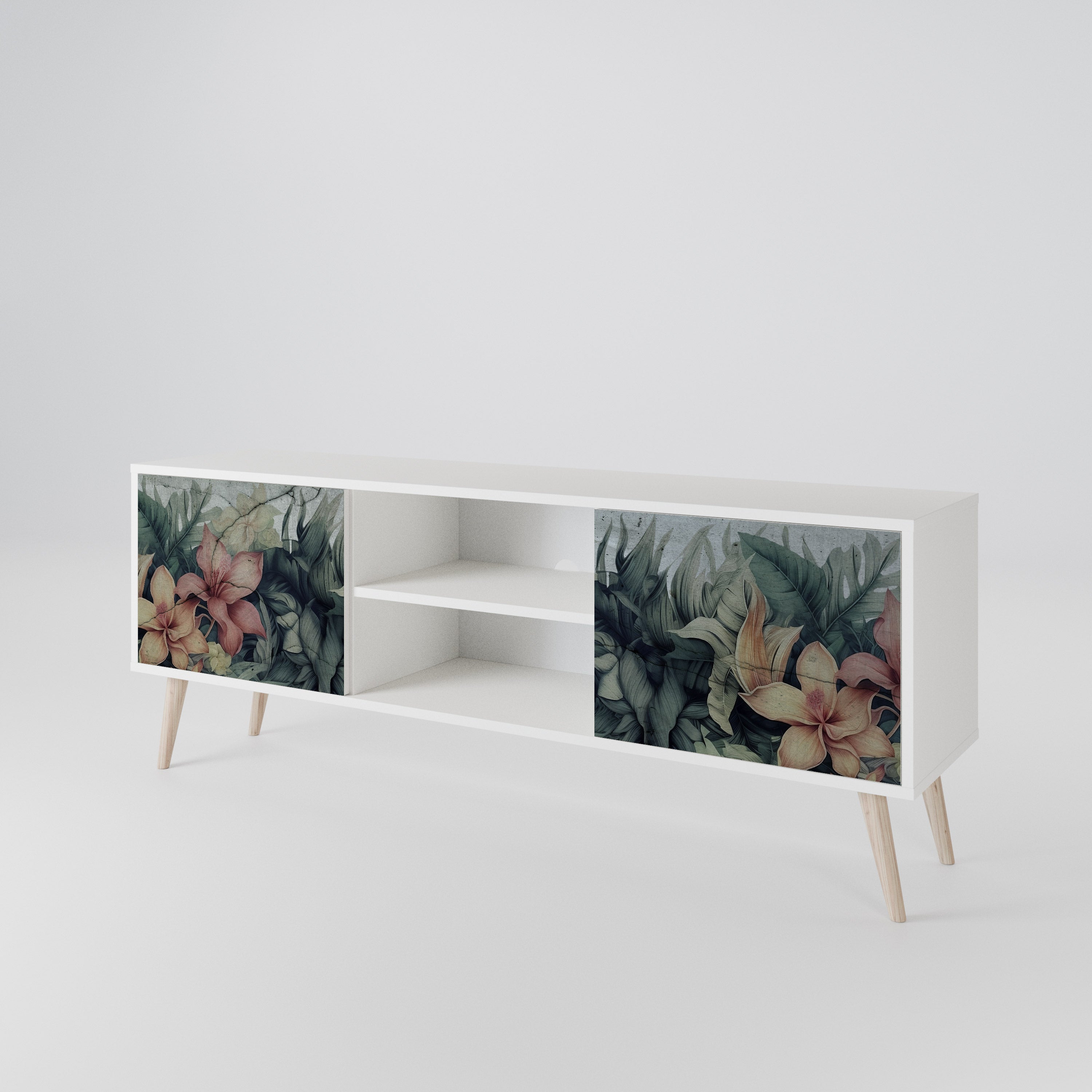 HEAVENLY BLOOM Dvoudveřový TV stolek